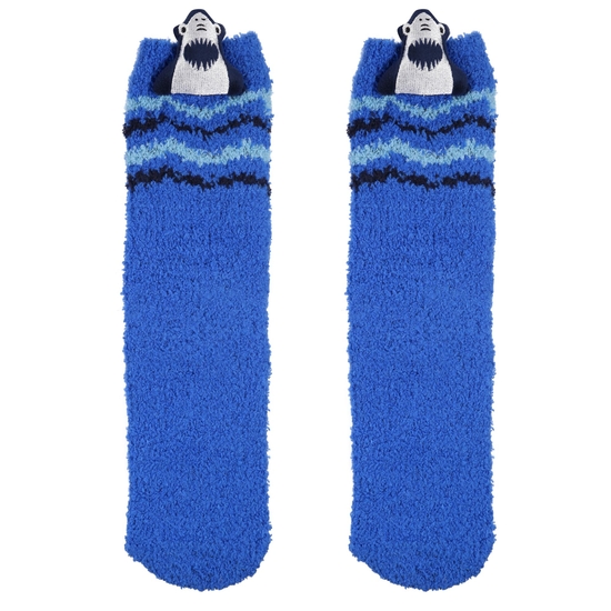 Kids Mudplay Cosy Sock | Nautical Blue Shark