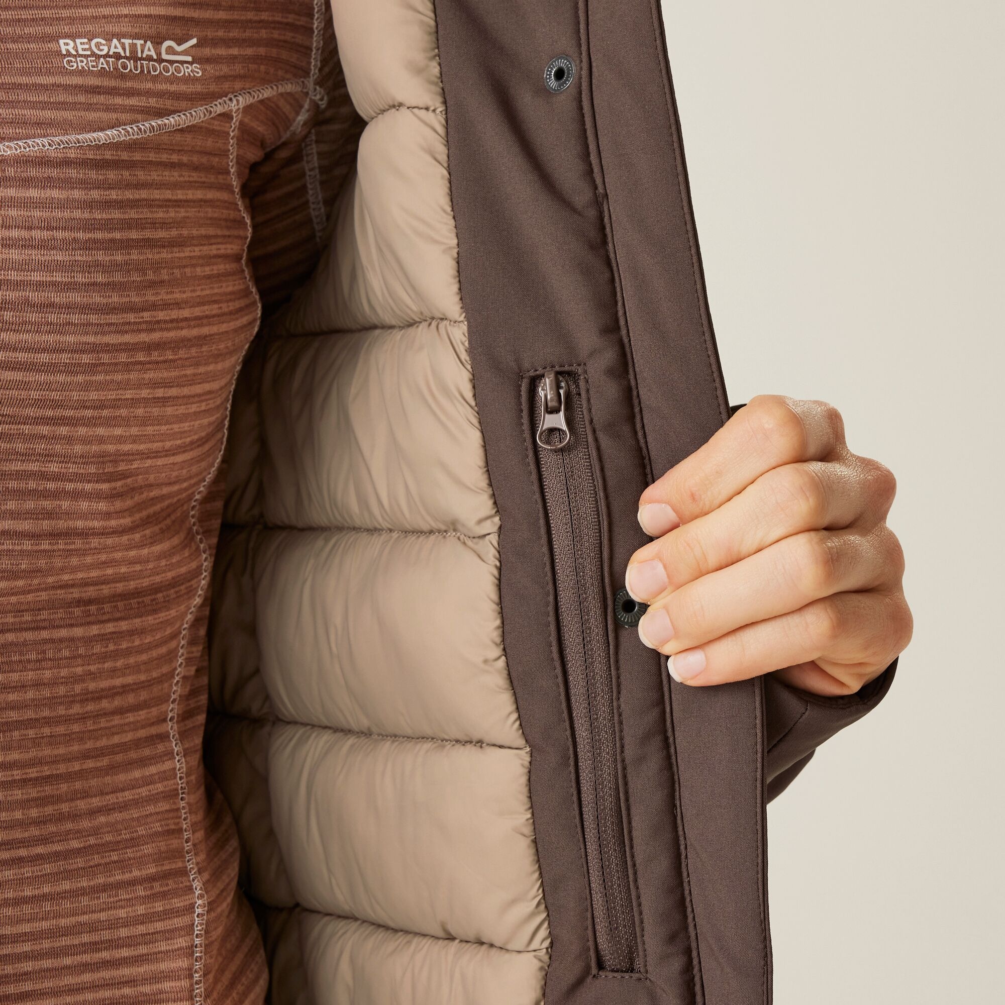 Women's Dallymoore Quilted Jacket | Bueno Brown