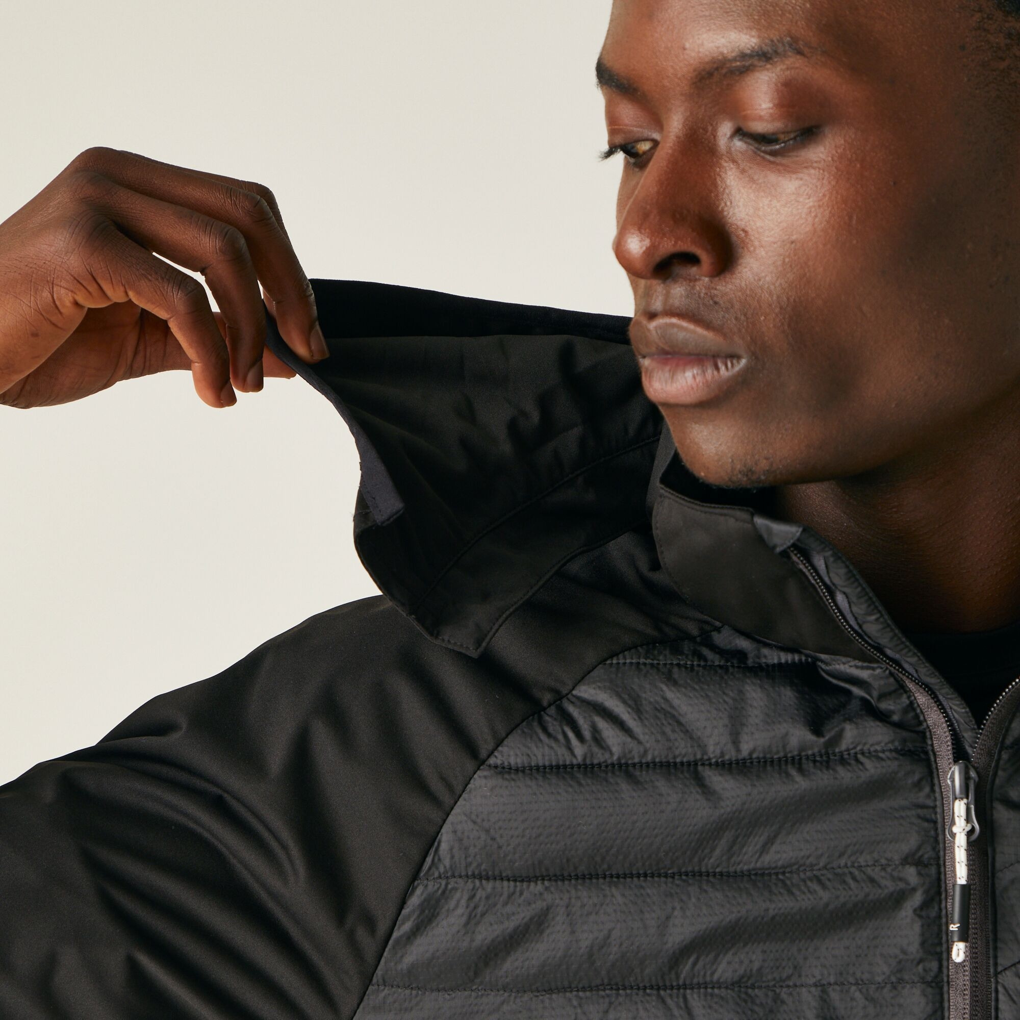 Men's Pro Hybrid Jacket | Black