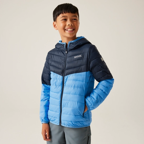 Kids' Hillpack III Hooded Jacket | Peach Bloom Light Vanilla