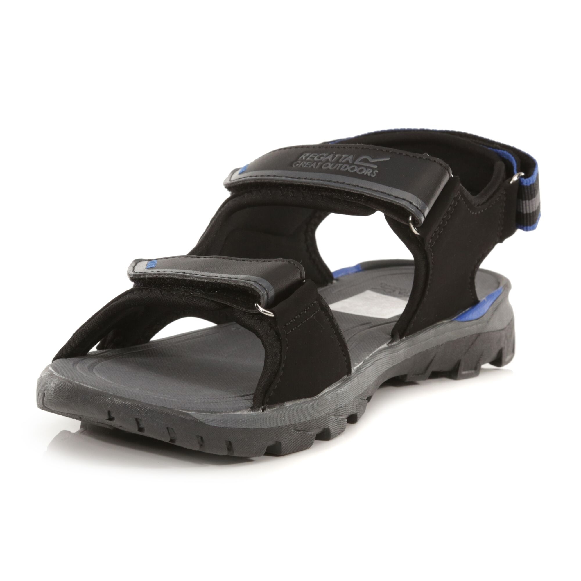 Men's Kota Drift Lightweight Walking Sandals | Black Nautical Blue Dark Grey