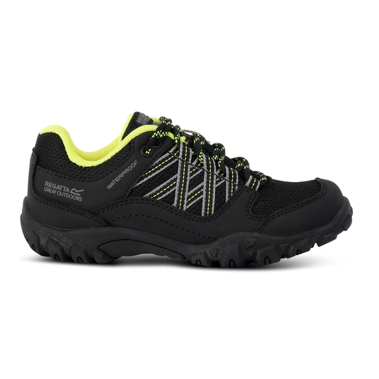Kids' Edgepoint Waterproof Low Walking Shoes | Steel Pink Fusion