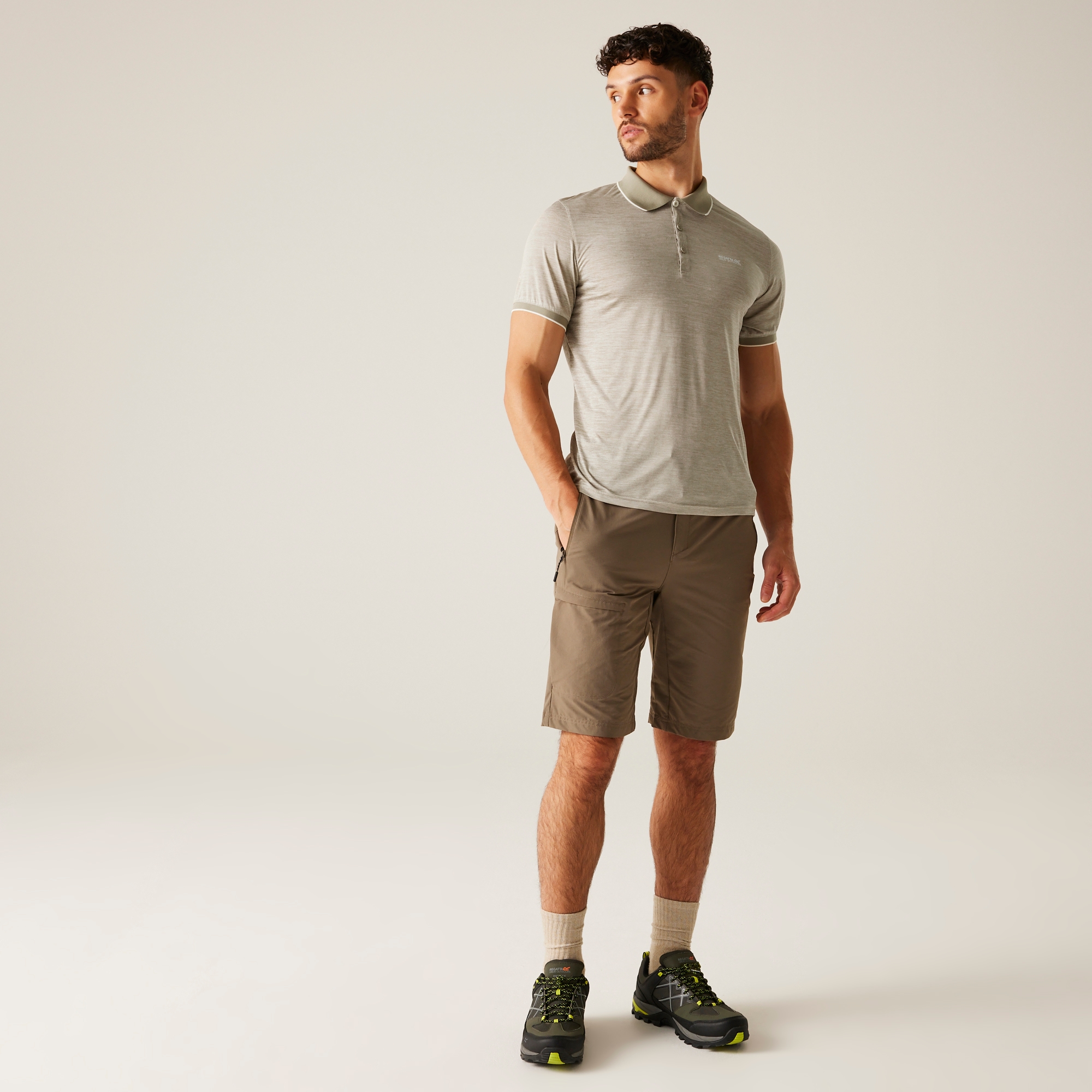 Men's Remex II Jersey Polo Shirt | Golden Sand