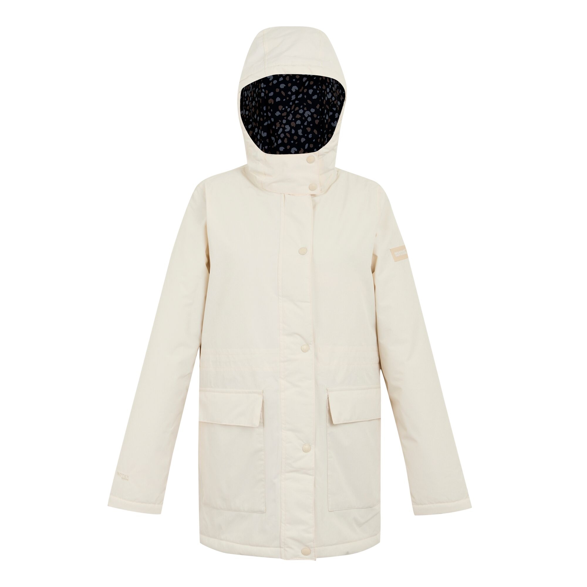 Women's Mireya Waterproof Insulated Jacket | Light Vanilla Spot Print