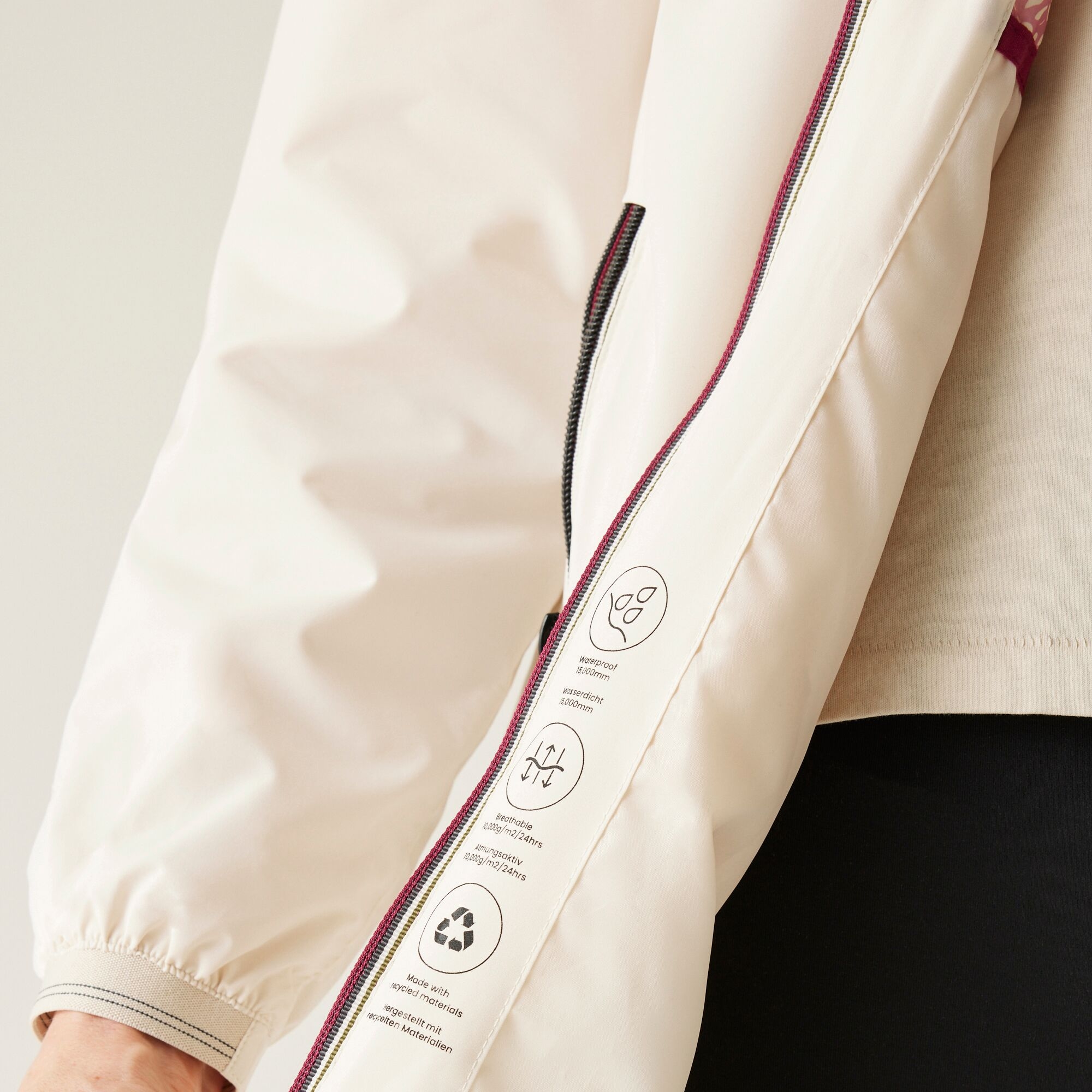Women's Lioka Waterproof Jacket | Light Vanilla