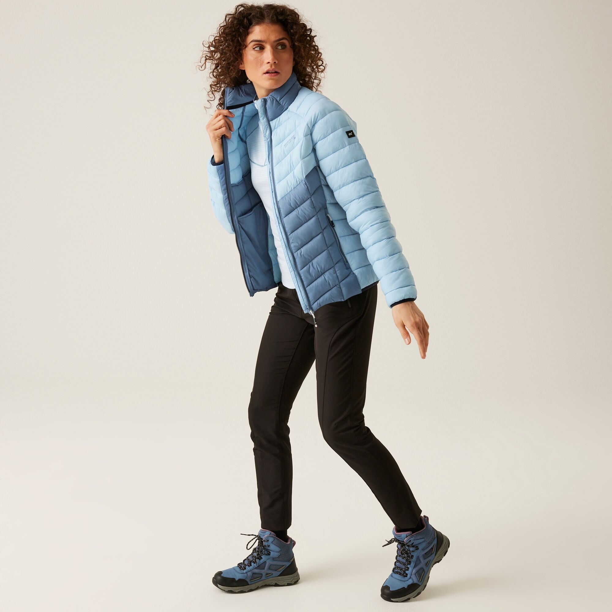 Women's Dalent Quilted Jacket | Clear Sky Coronet Blue