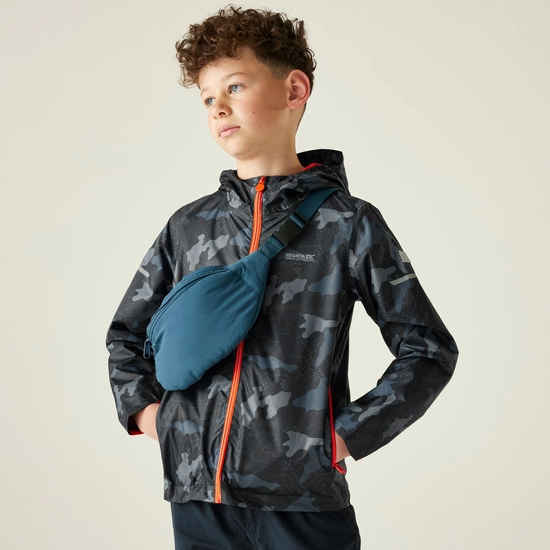 Kids' Printed Lever II Waterpoof Jacket | Lilas Light Vanilla Beaujolais Pop