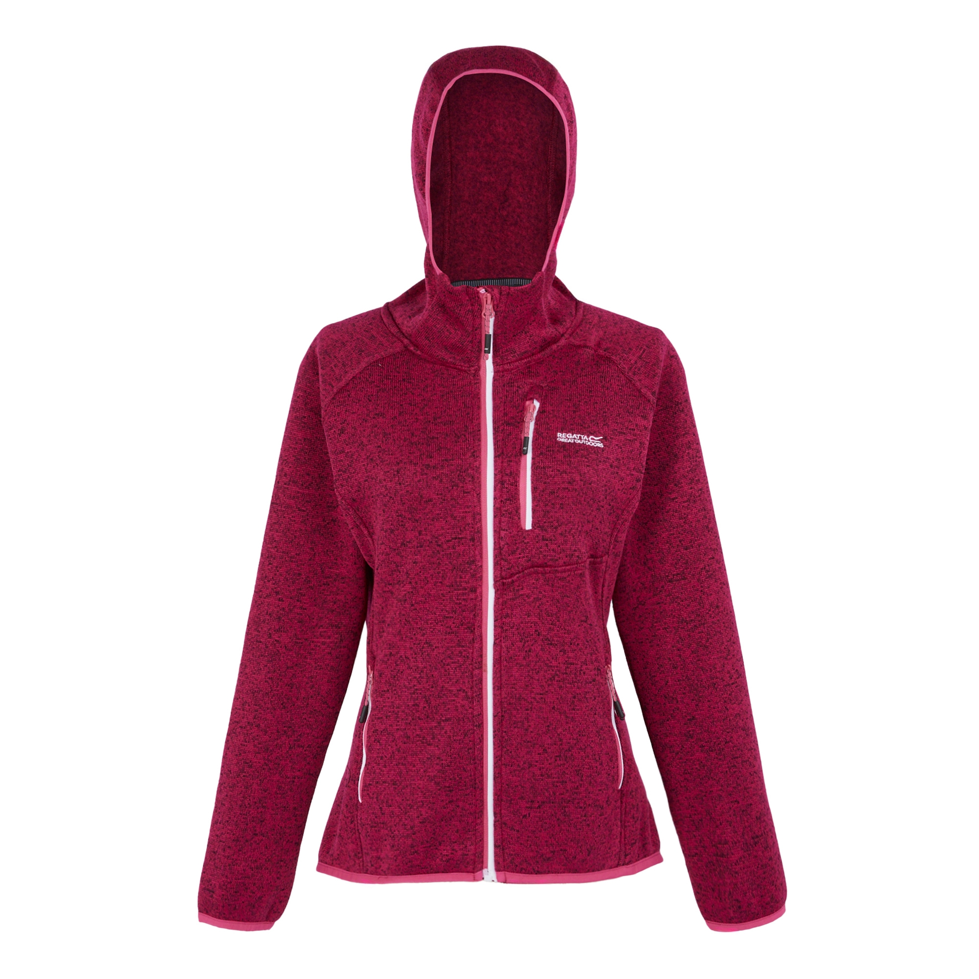 Women's Newhill Hooded Fleece | Deep Pink
