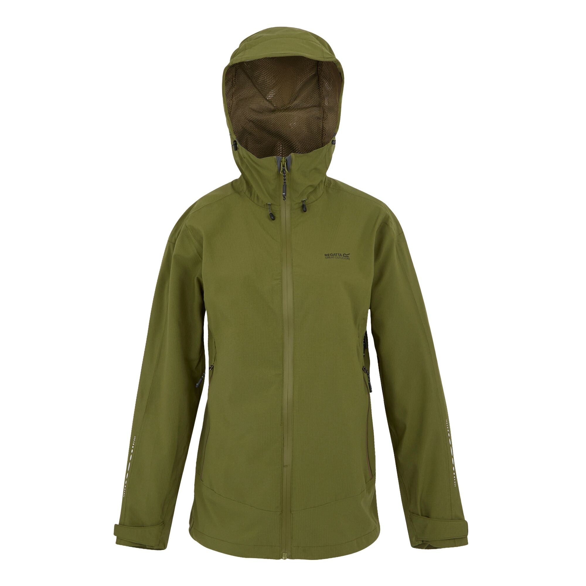 Women's Okara Waterproof Jacket | Nephrite Green Camo Green
