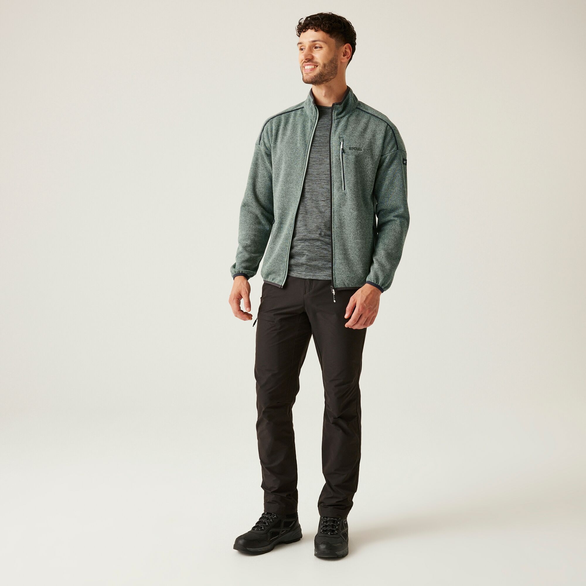 Men's Kames Full Zip Fleece | Glacier Stormy Weather