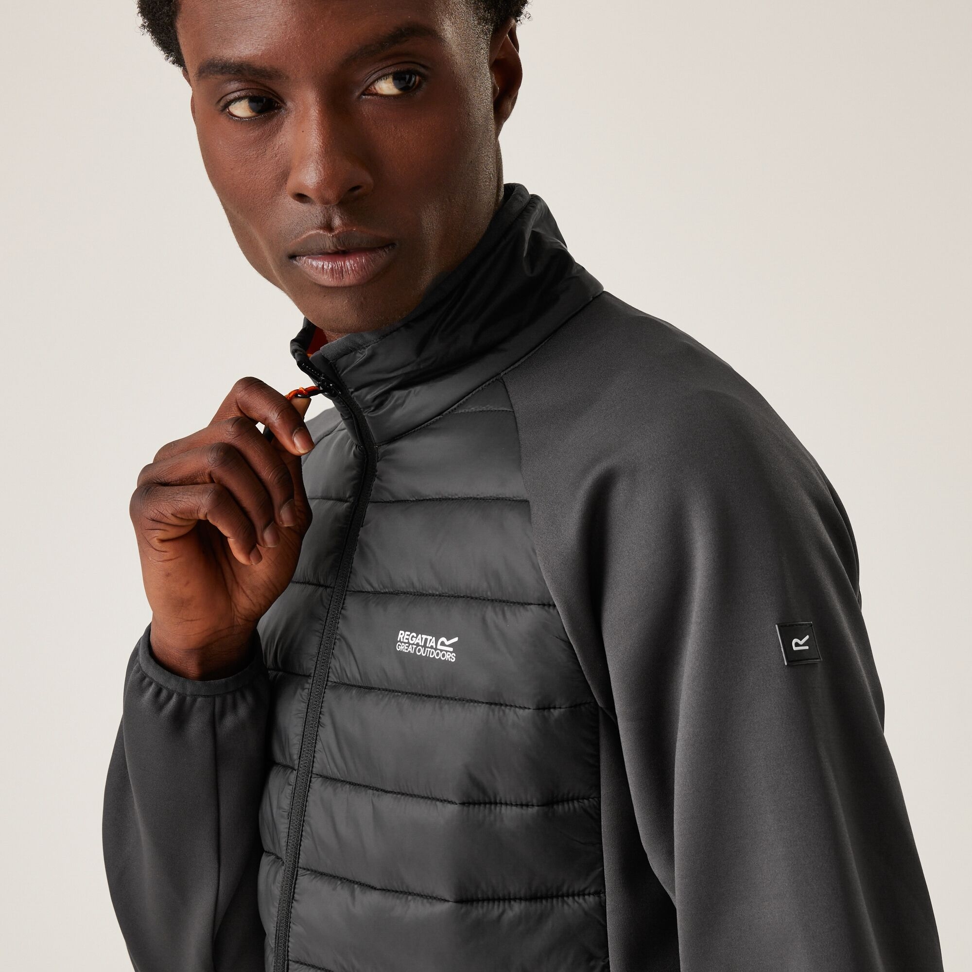 Men's Clumber IV Hybrid Jacket | Ash Fox