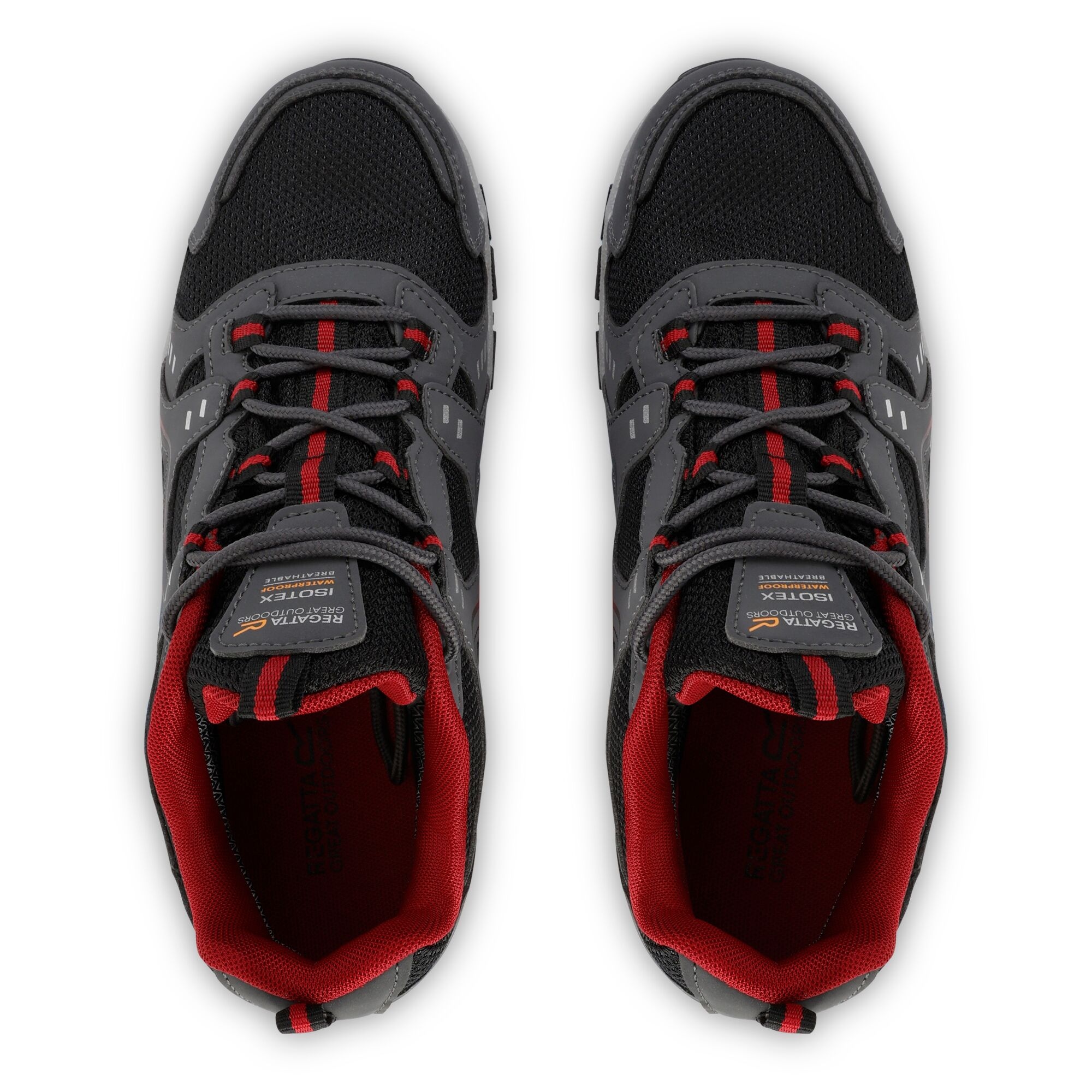 Men's Vendeavour Waterproof Walking Shoe | Granite Rio Red