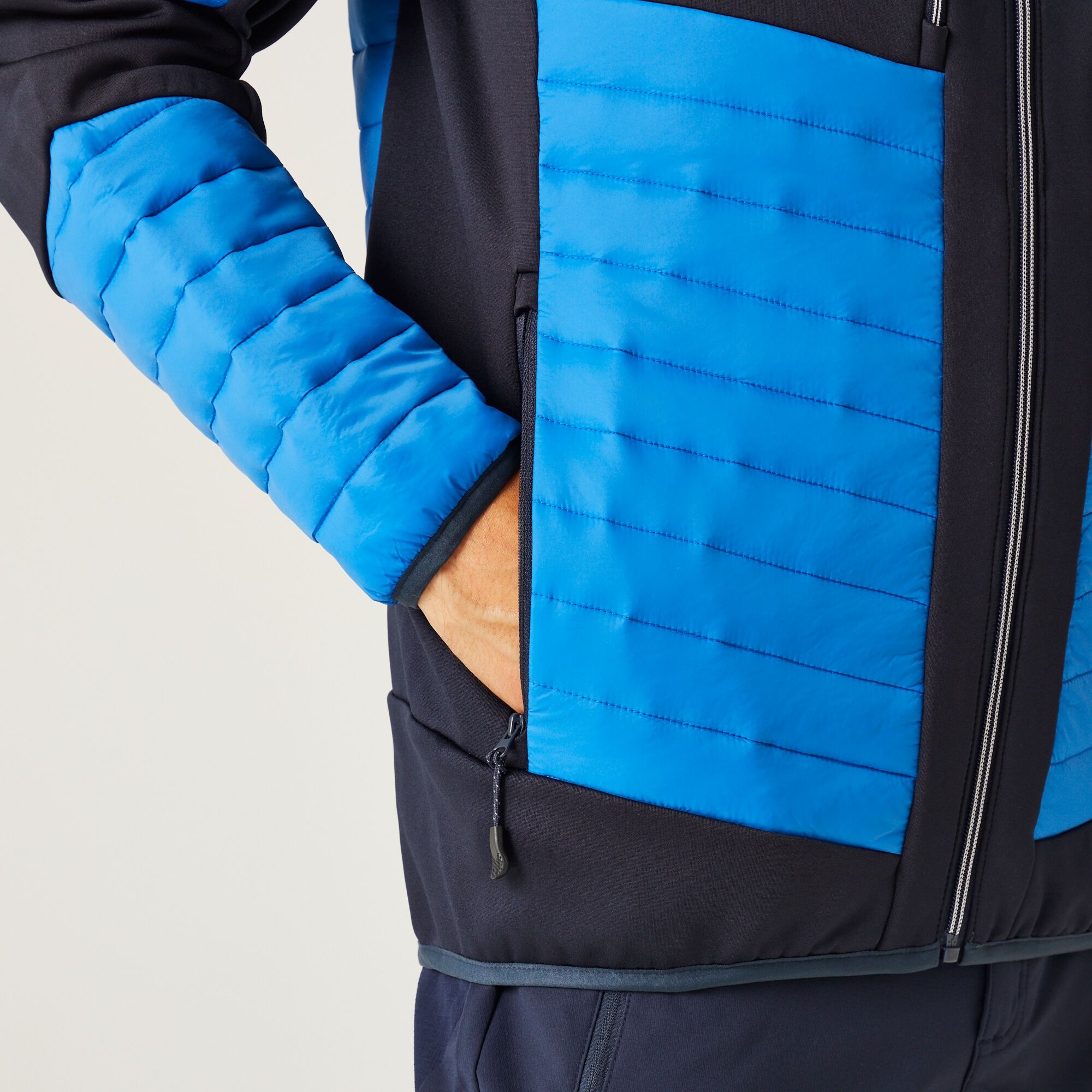 Men's E-Volve Thermal Hybrid Jacket | Strong Blue Navy