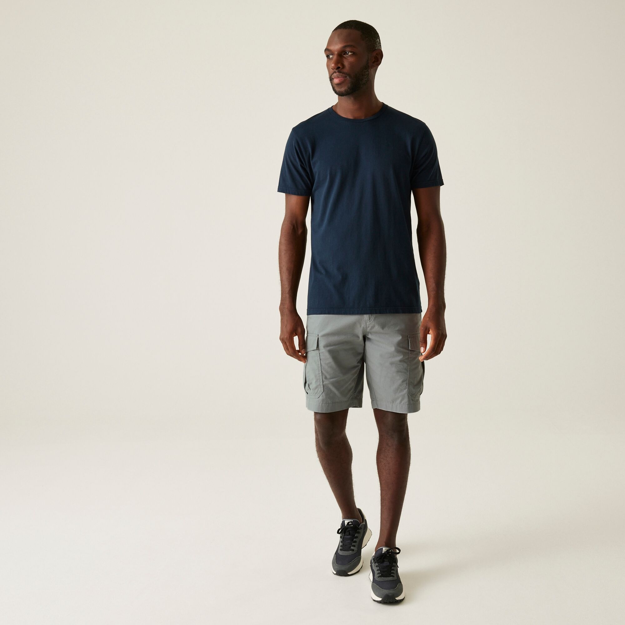 Men's Ruwan Casual Shorts | Storm Grey