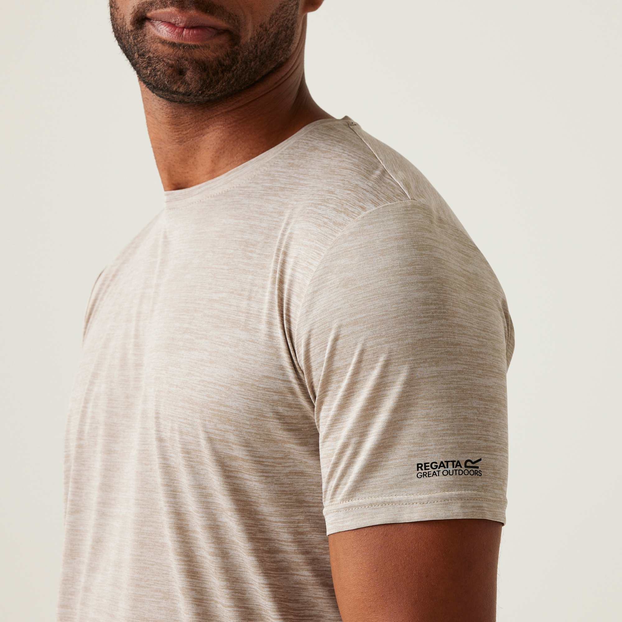 Men's Fingal Edition Marl T-Shirt | Golden Sand