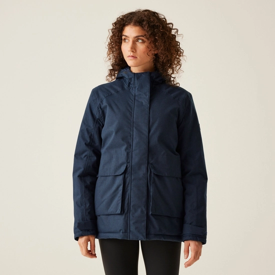 Women's Ezdale Waterproof Insulated Jacket | Navy Marl