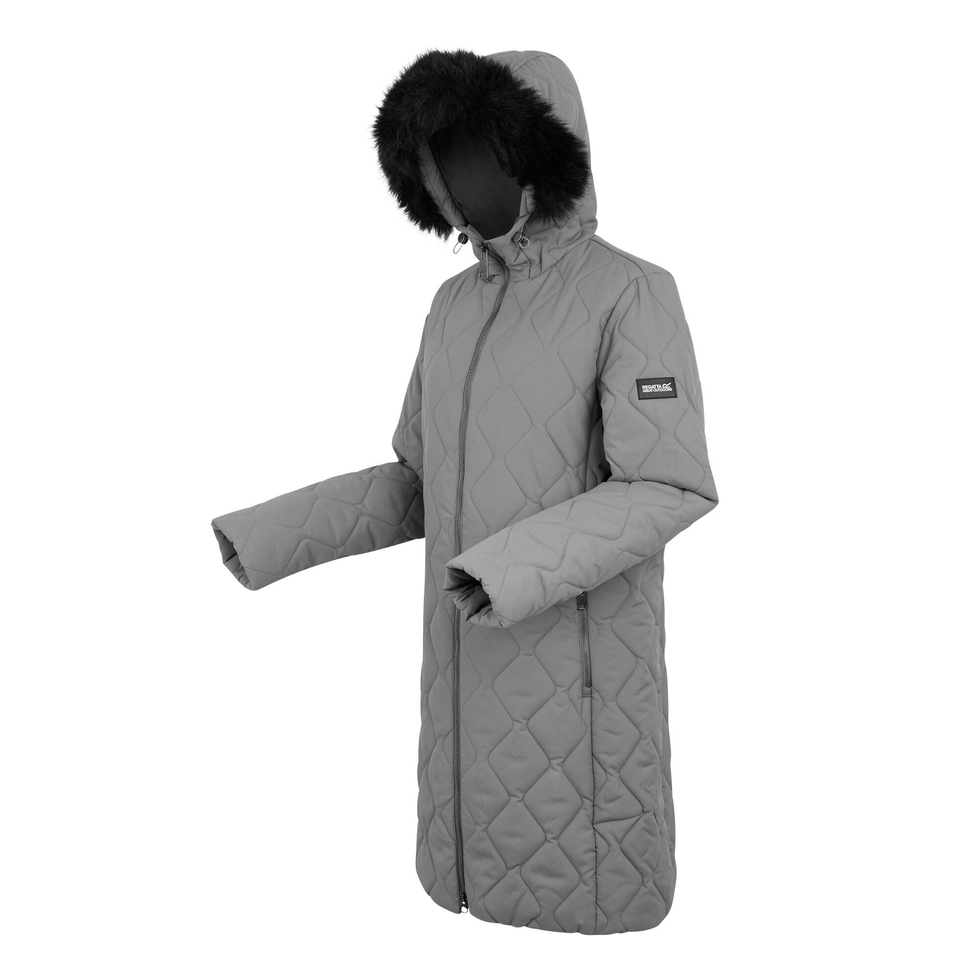 Women's Fritha III Insulated Parka Jacket | Grey Sky