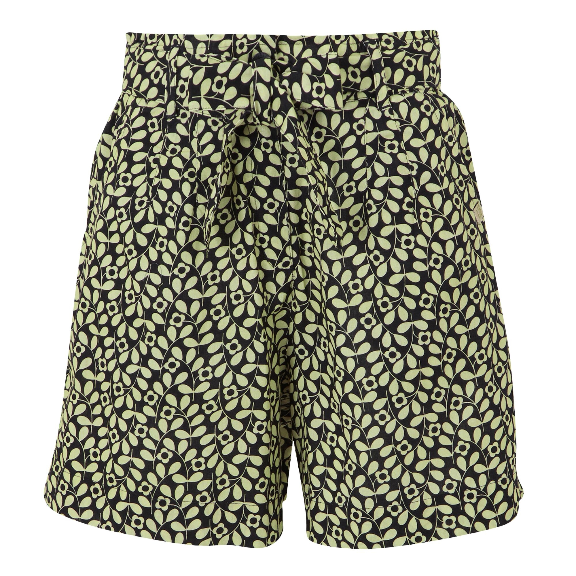 Orla Kiely Summer II Shorts | Jasmine Flower Black