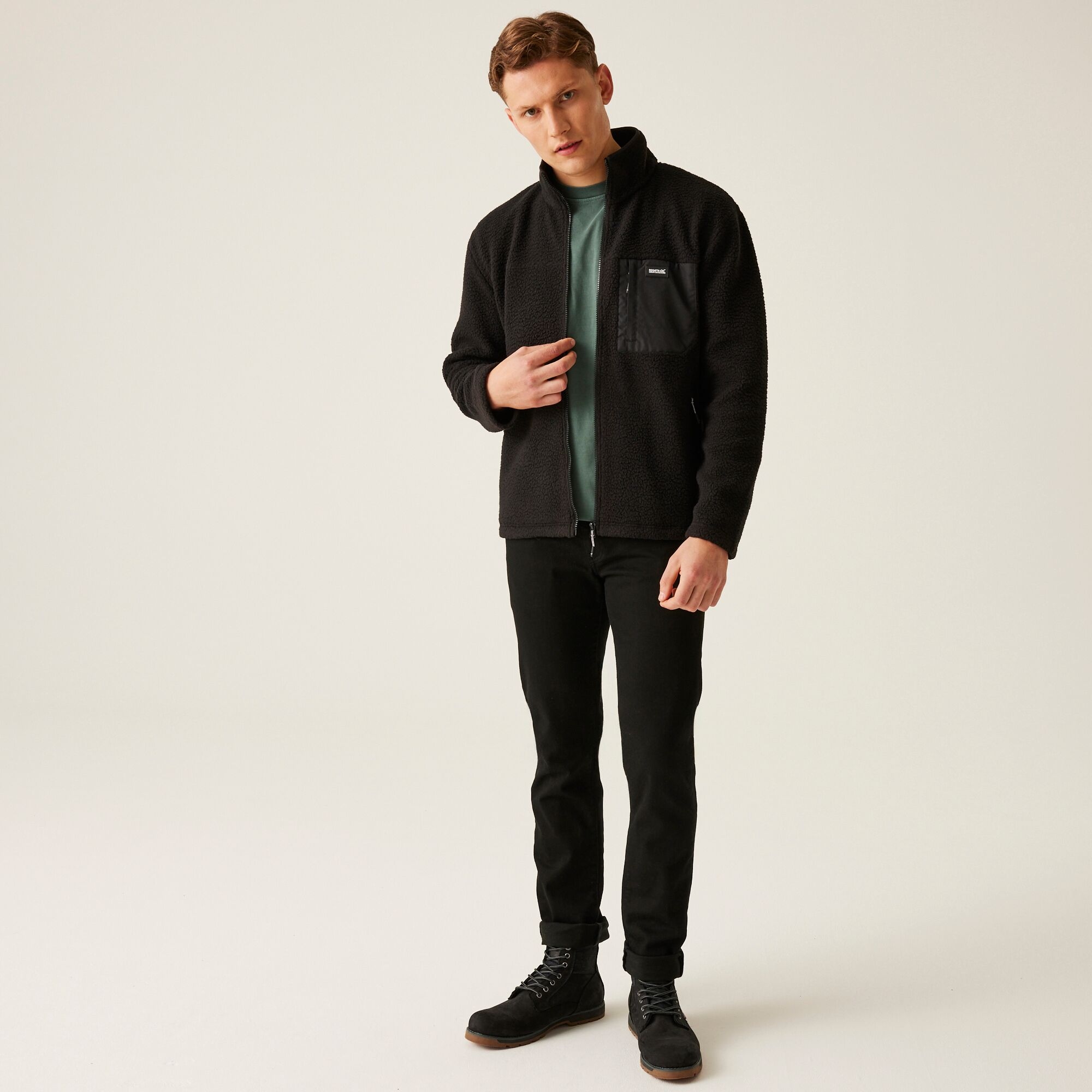 Men's Frankie Borg Fleece | Black