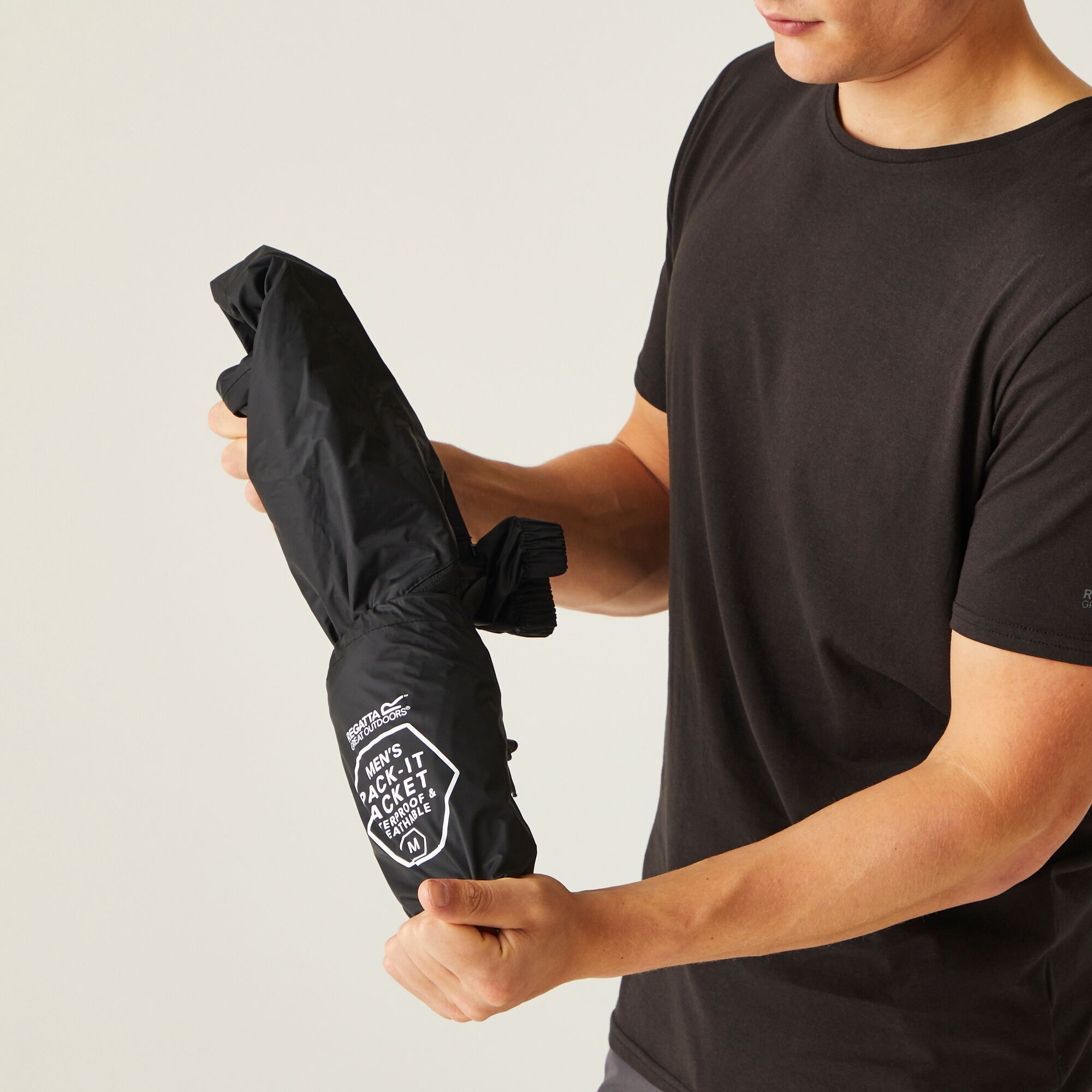 Men's Pack-It III Waterproof Jacket | Black