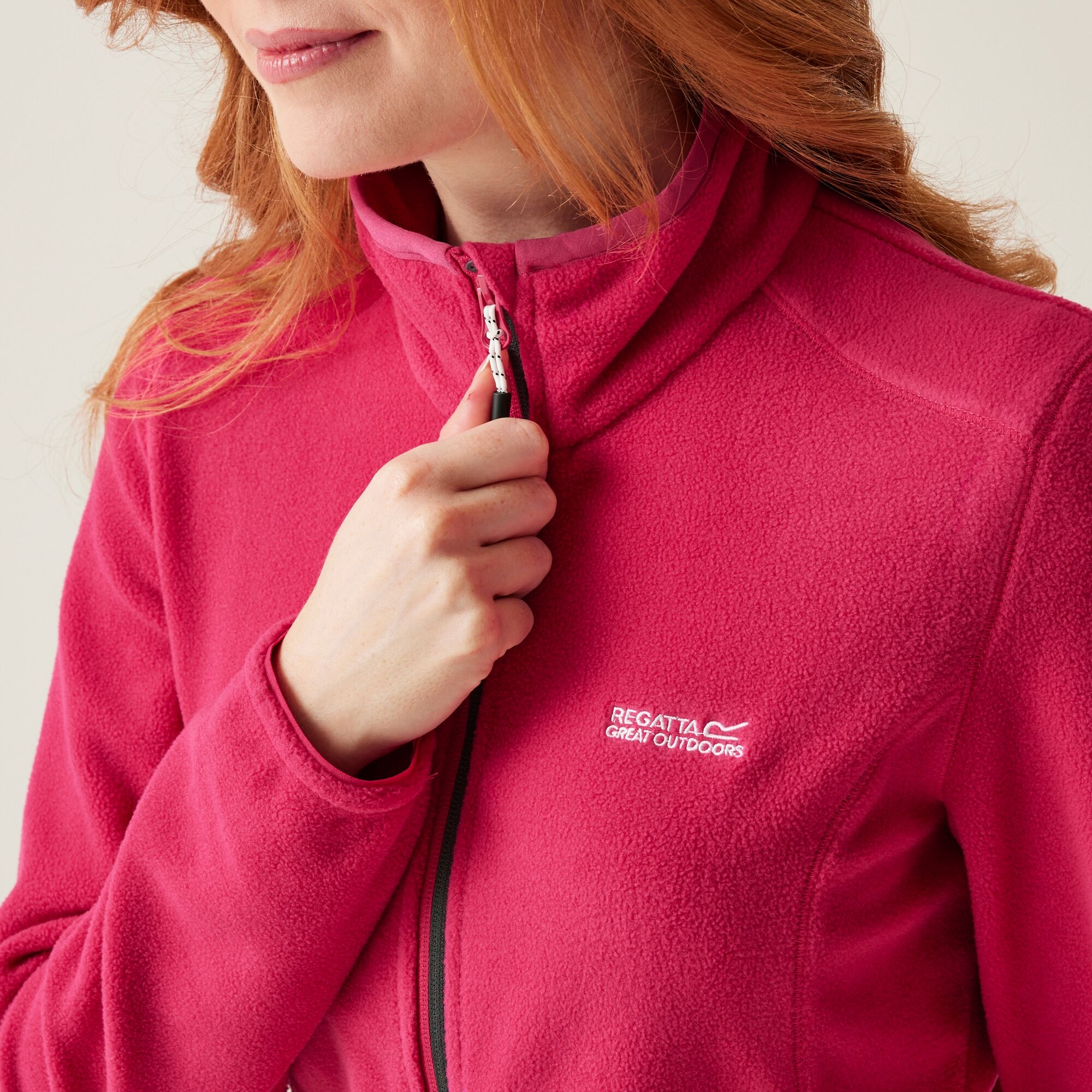 Women's Floreo IV Full Zip Fleece | Deep Pink