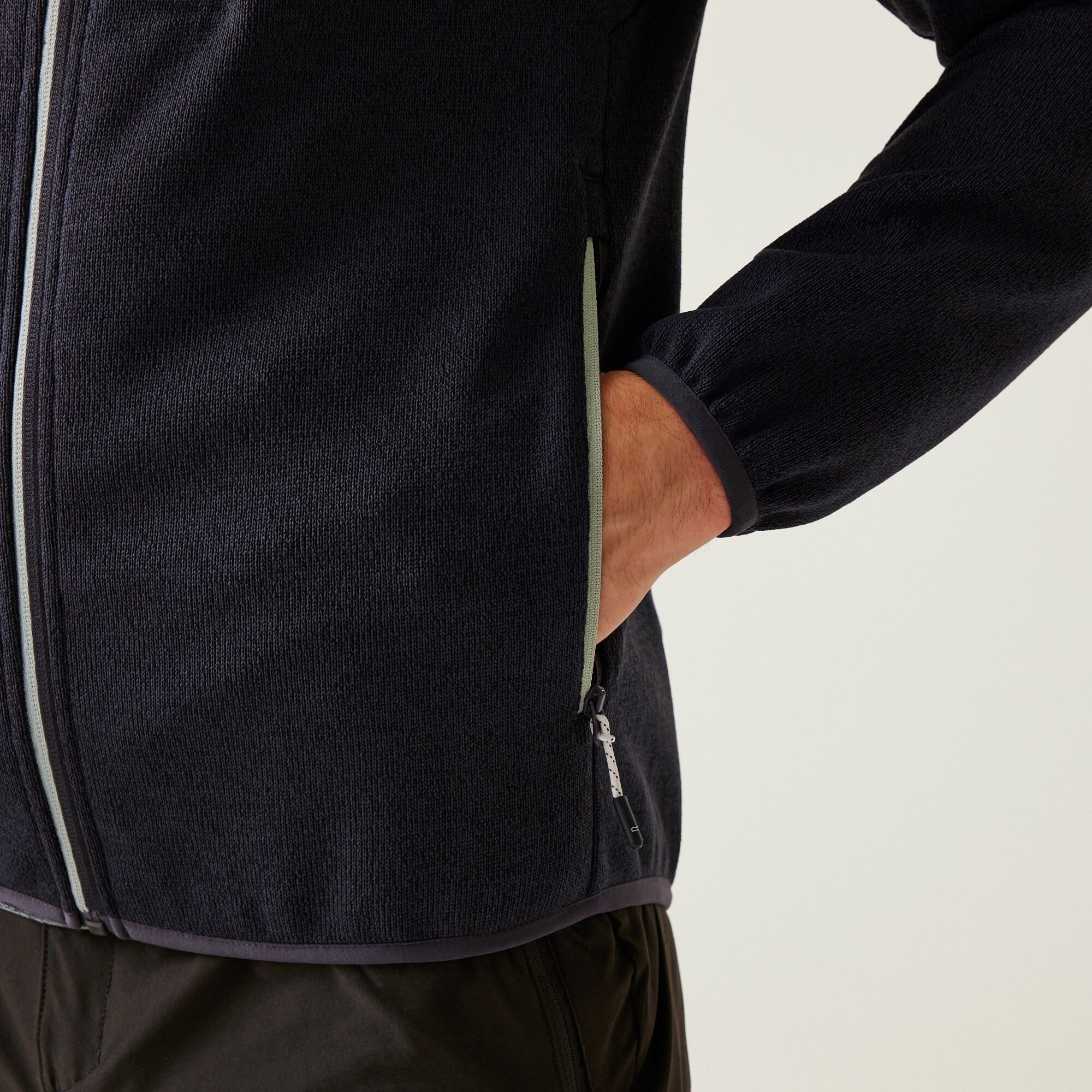 Men's Kames Full Zip Fleece | Ash Glacier