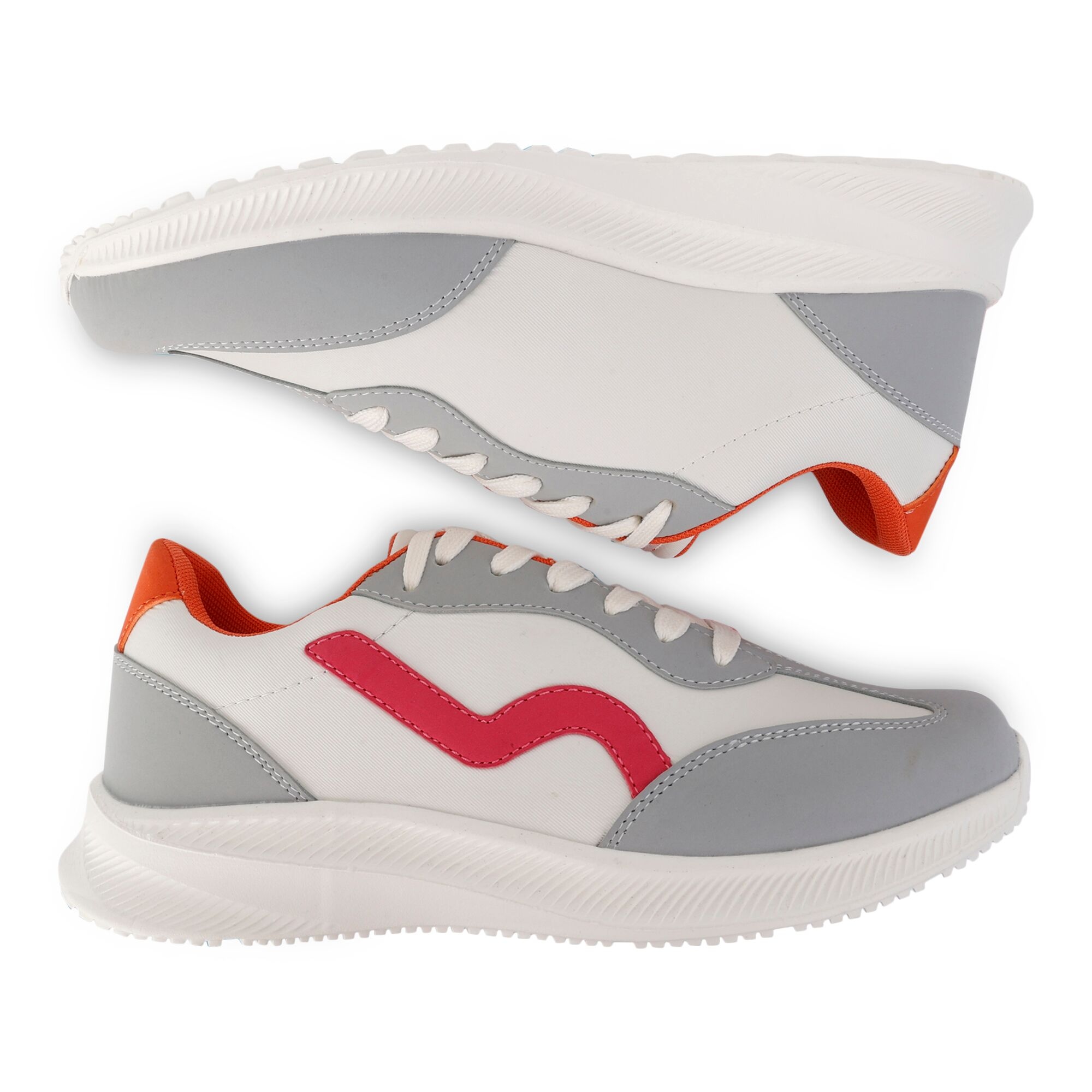 Women's Marine Retro Trainers | Snow White Pink Potion