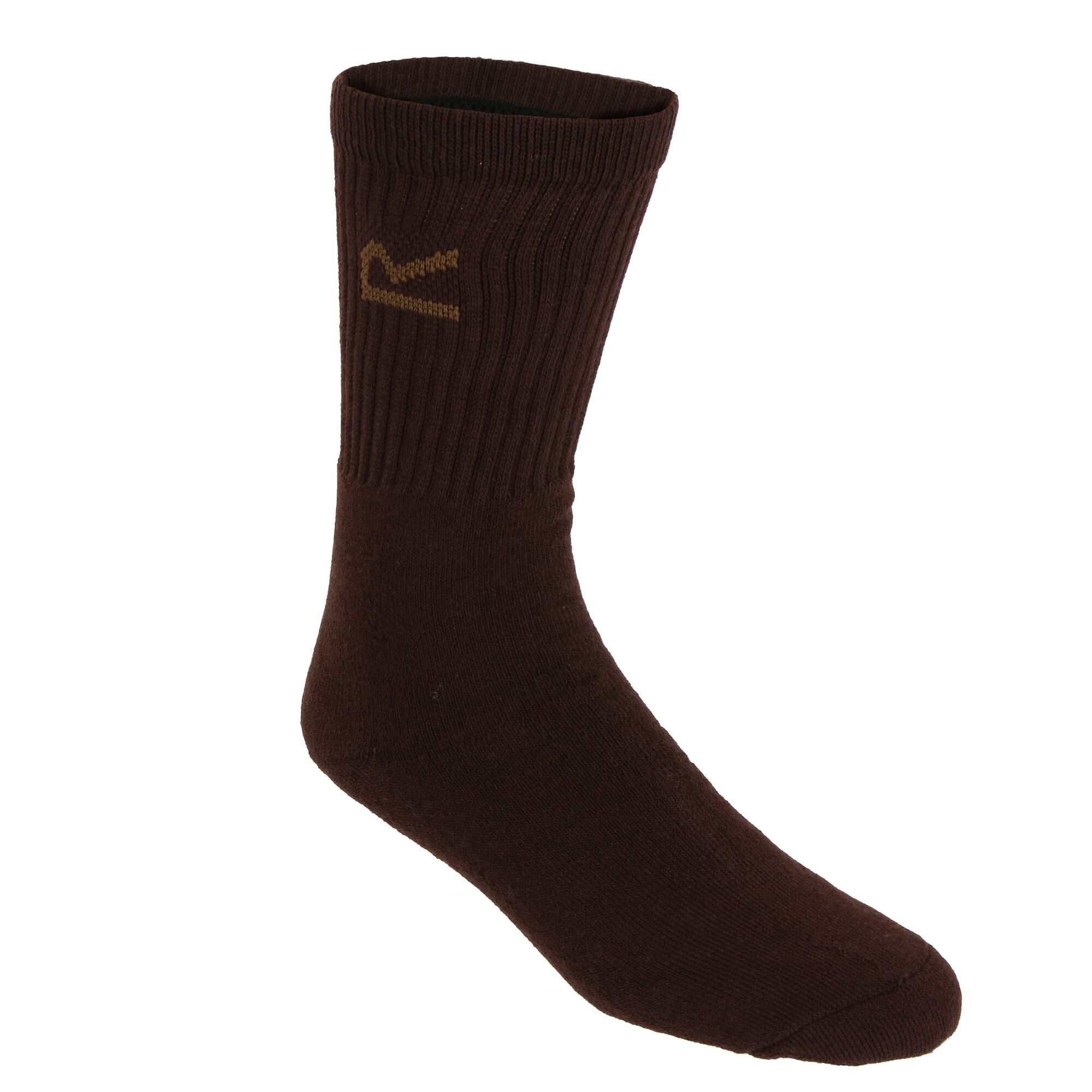 Mens 3 Pack Sock In A Box | Brown Marl