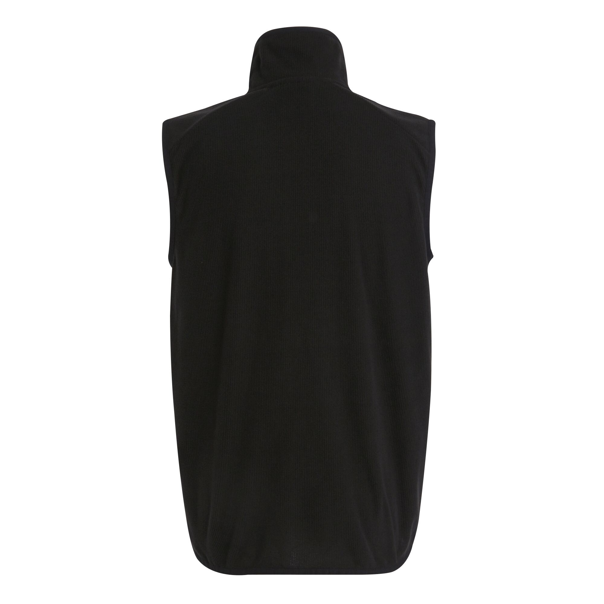 Men's Navigate Fleece Bodywarmer | Black Orange Pop