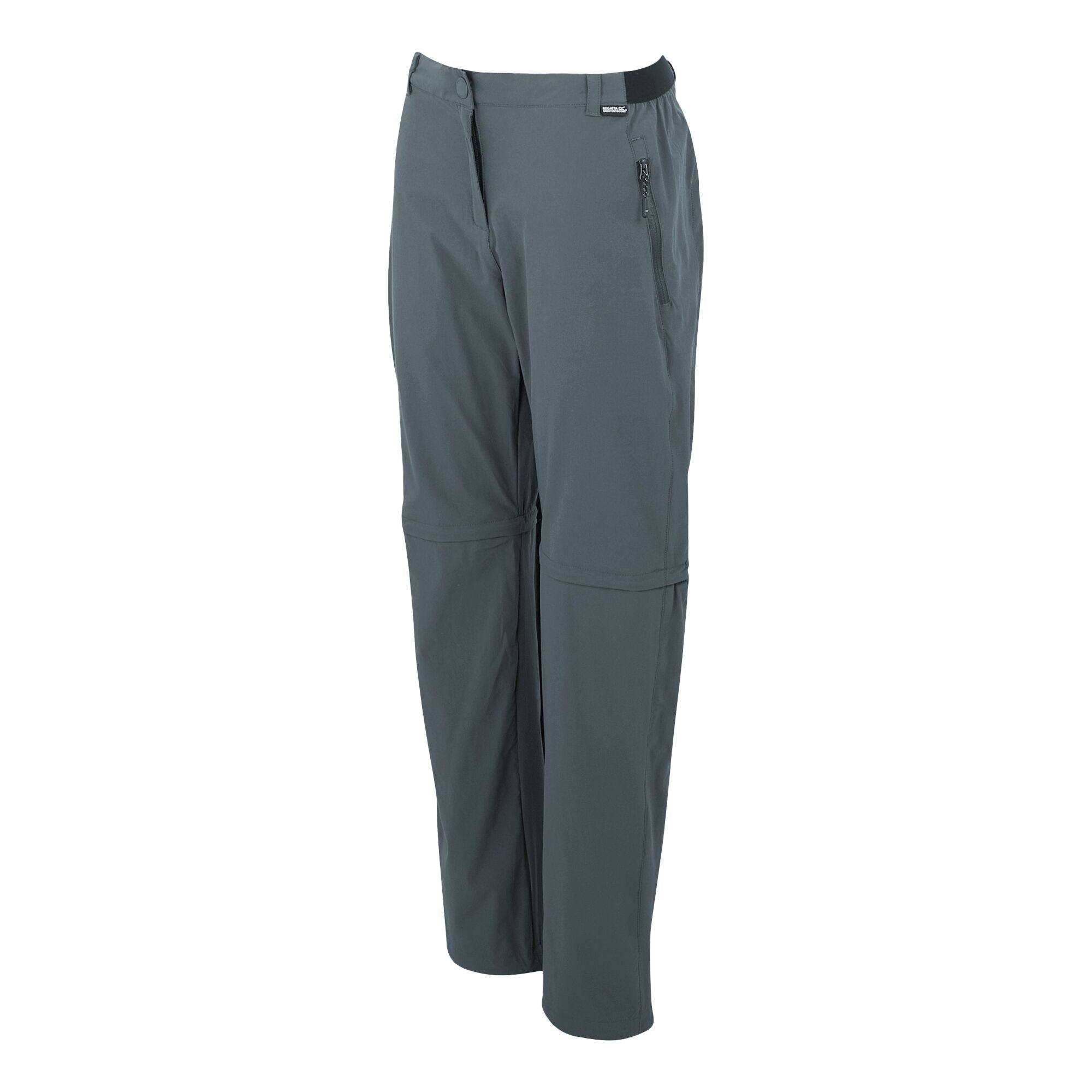 Women's Travel Light II Zip Off Packaway Trousers | Seal Grey