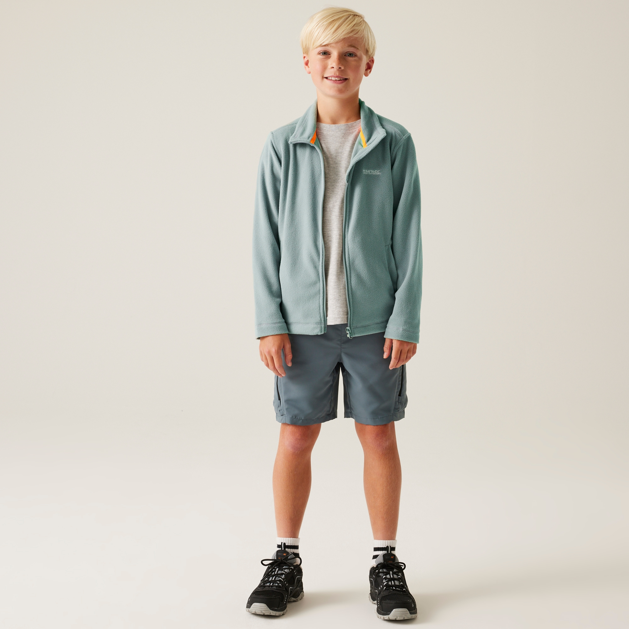 Kids' King II Full Zip Fleece | Glacier