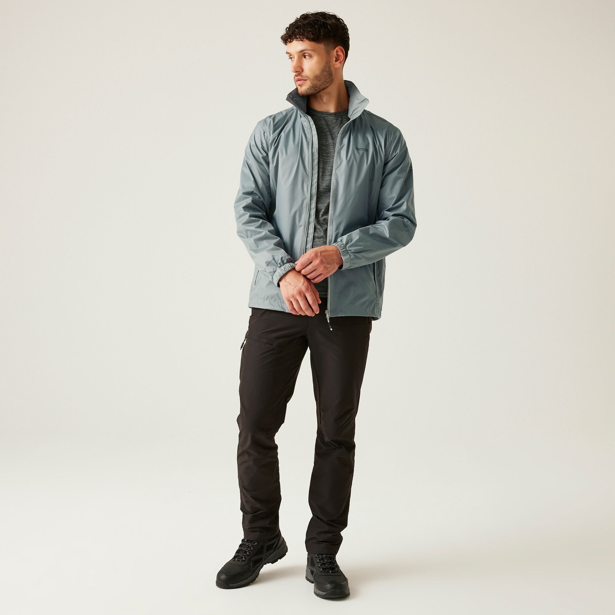 Men's Lyle IV Waterproof Packaway Jacket | Glacier