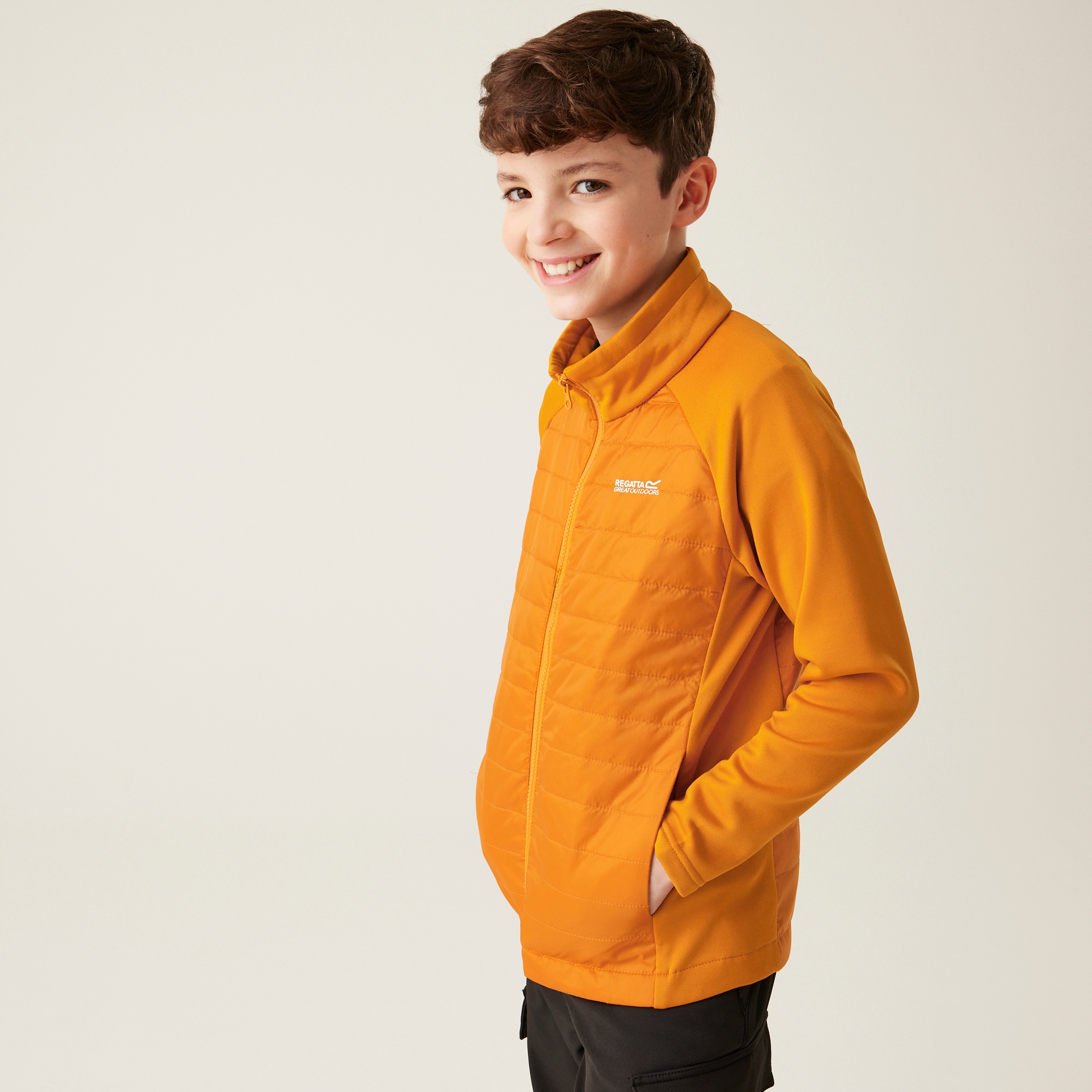 Boys Trekktain 3-in-1 Jacket | Fox Dark Brown Fox Inner