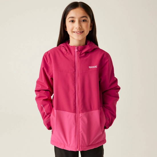 Kids' Highton V Padded Jacket | Deep Pink Hot Pink