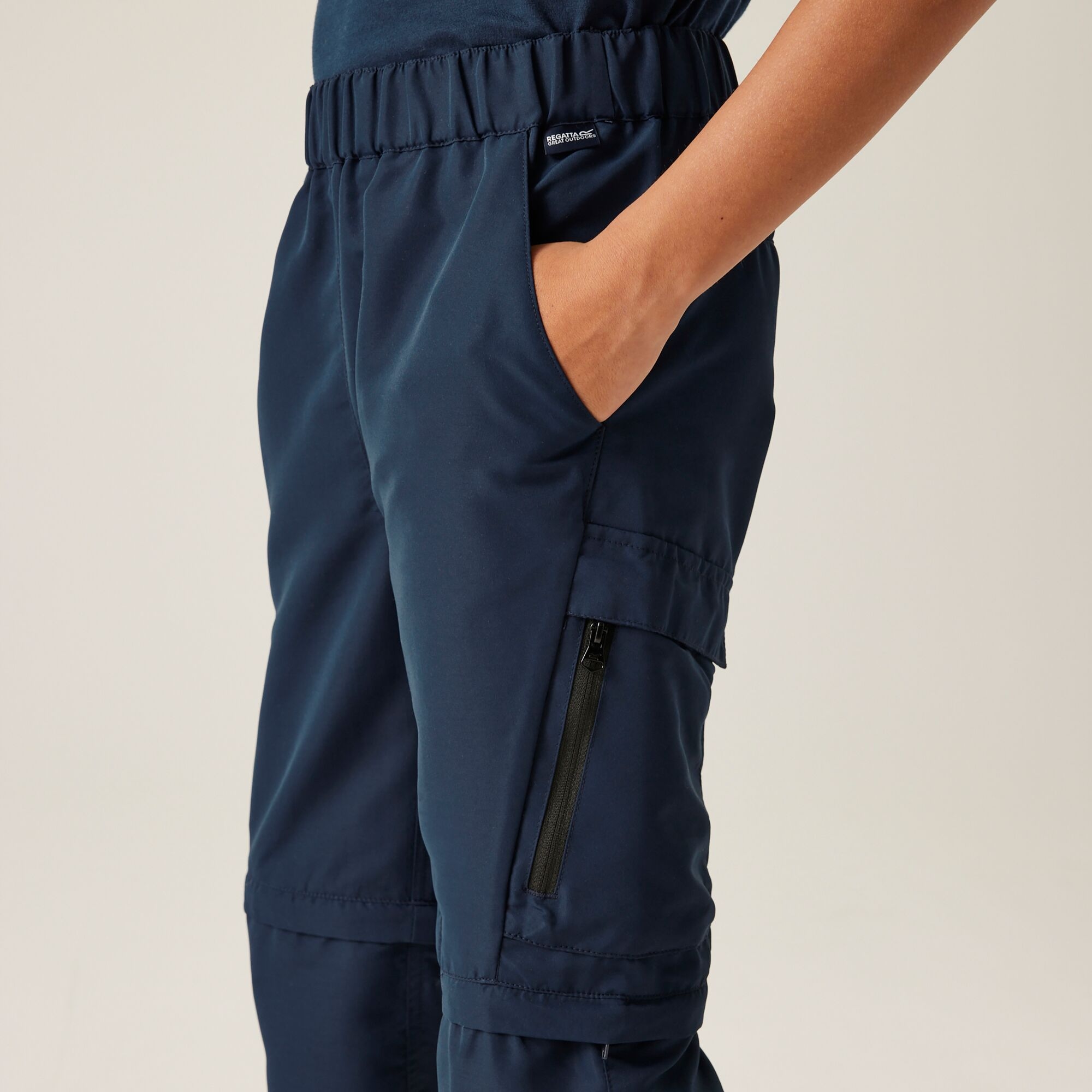 Kids' Sorcer III Zip Off Trousers | Navy