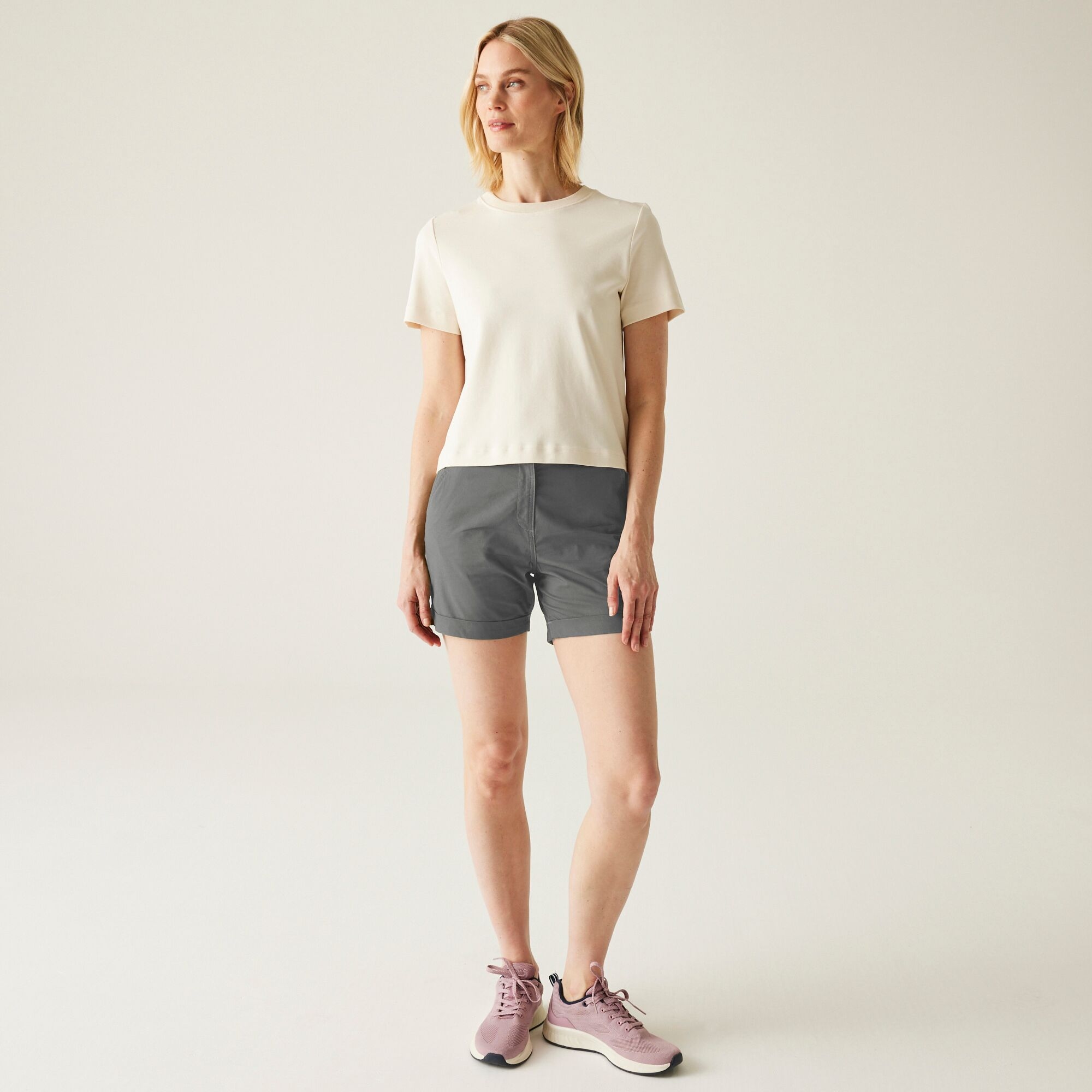 Women's Xanthi Casual Shorts | Seal Grey