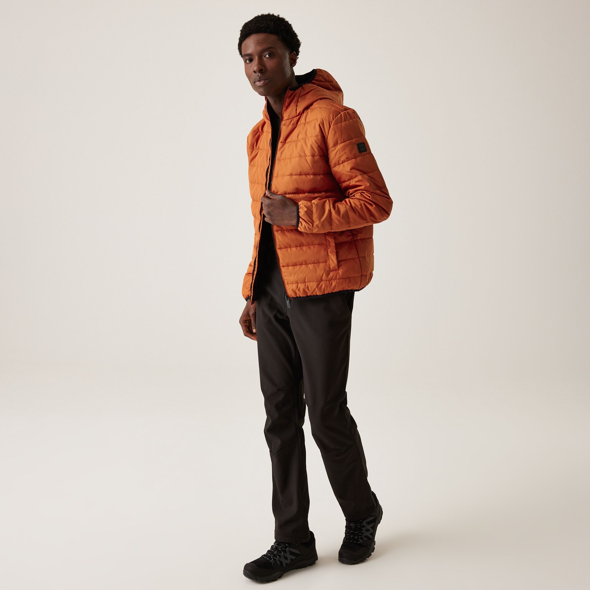 Men's Helfa Insulated Padded Jacket | Burnt Copper