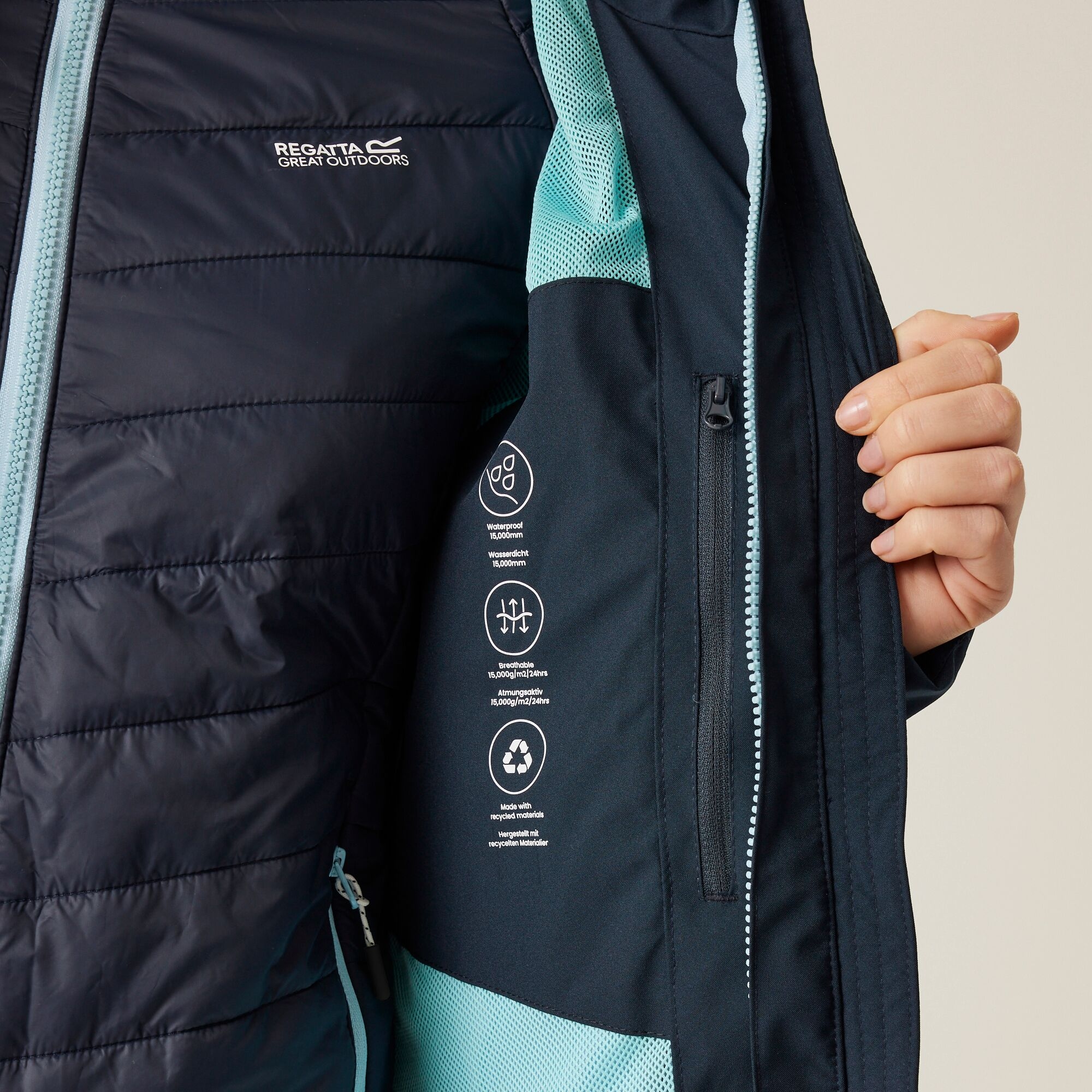 Women's Wentwood IX 3-in-1 Jacket | Navy Navy Inner