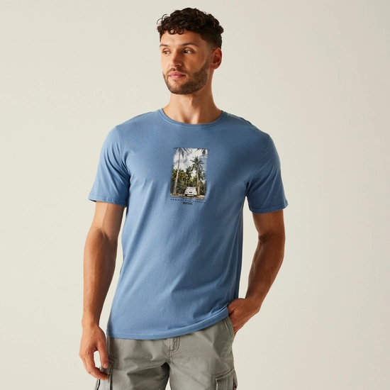 Men's Cline IX T-Shirt | Red Ochre