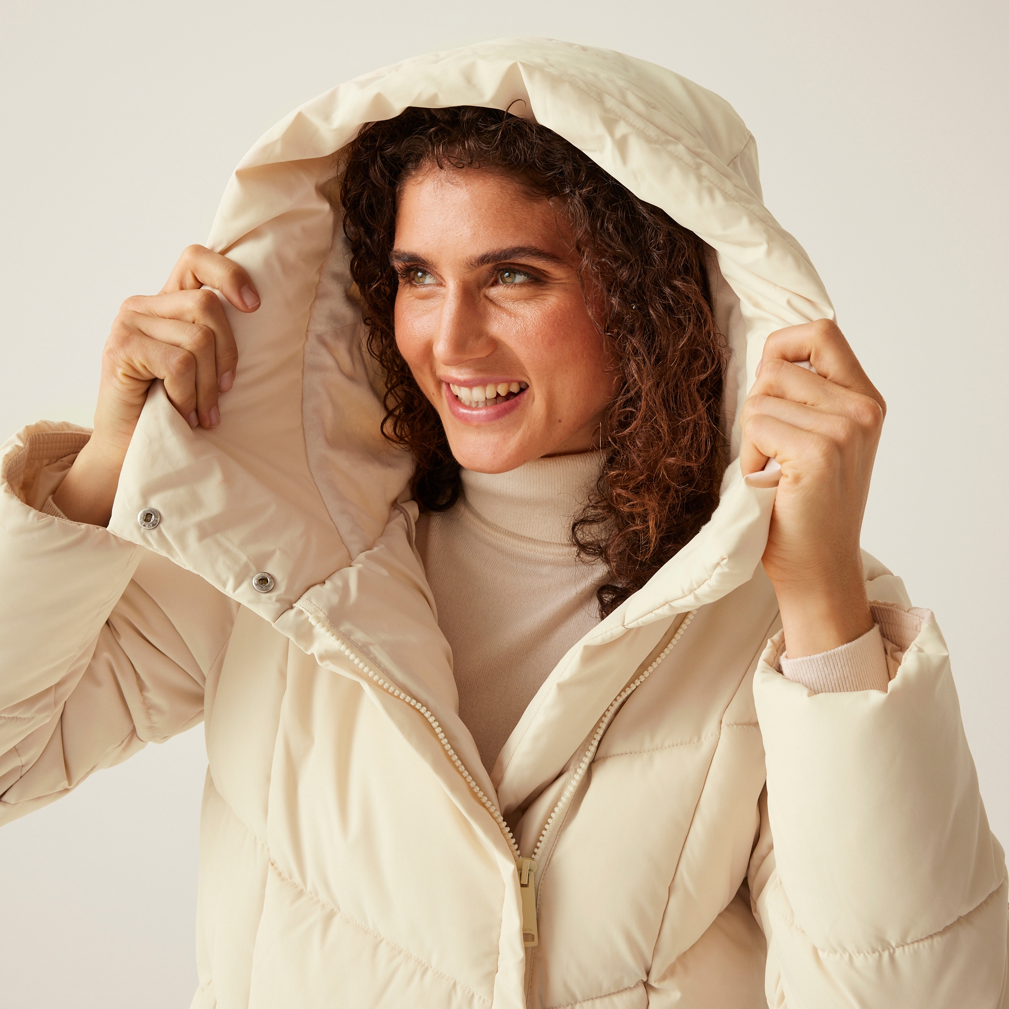 Women's Nurie Quilted Jacket | Light Vanilla