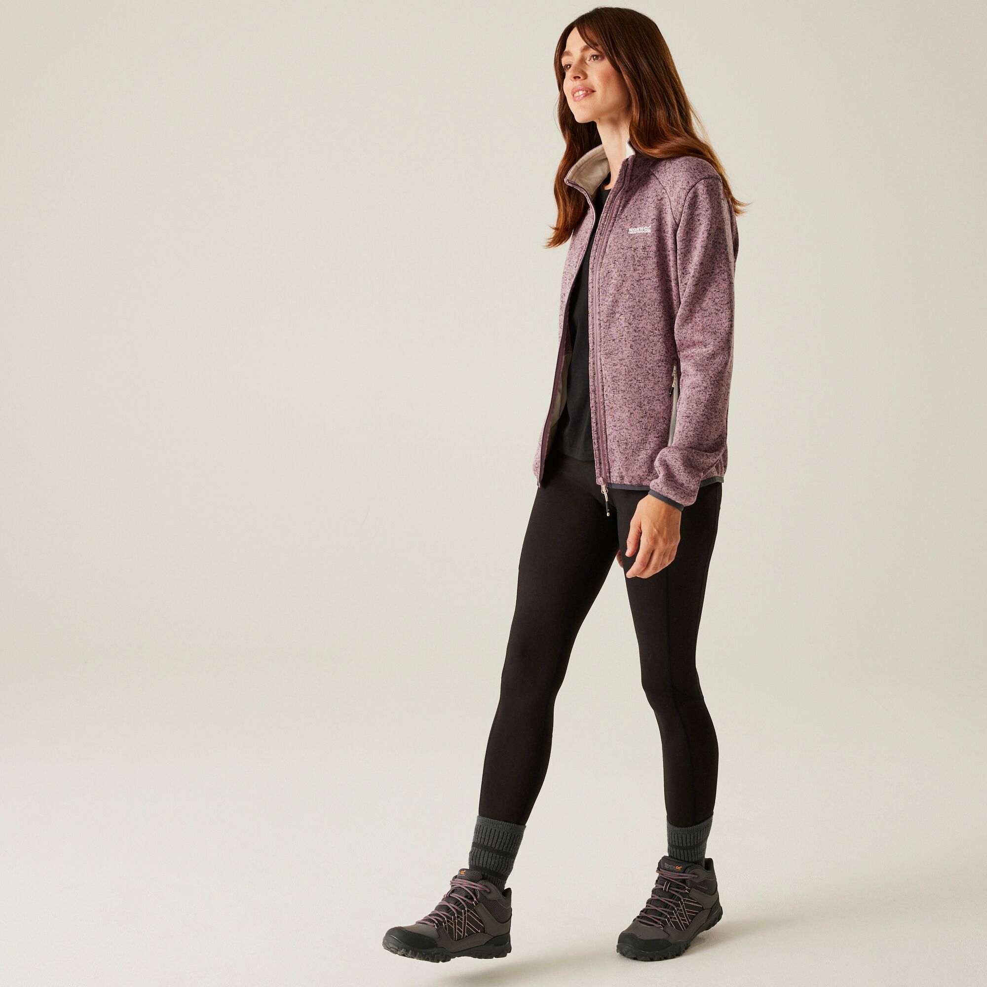 Women's Newhill II Full Zip Fleece | Lilas Light Vanilla