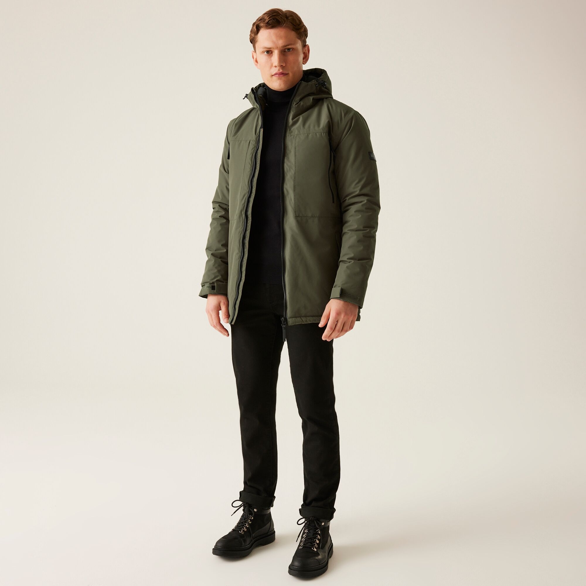 Men's Larrick Waterproof Insulated Jacket | Crocodile