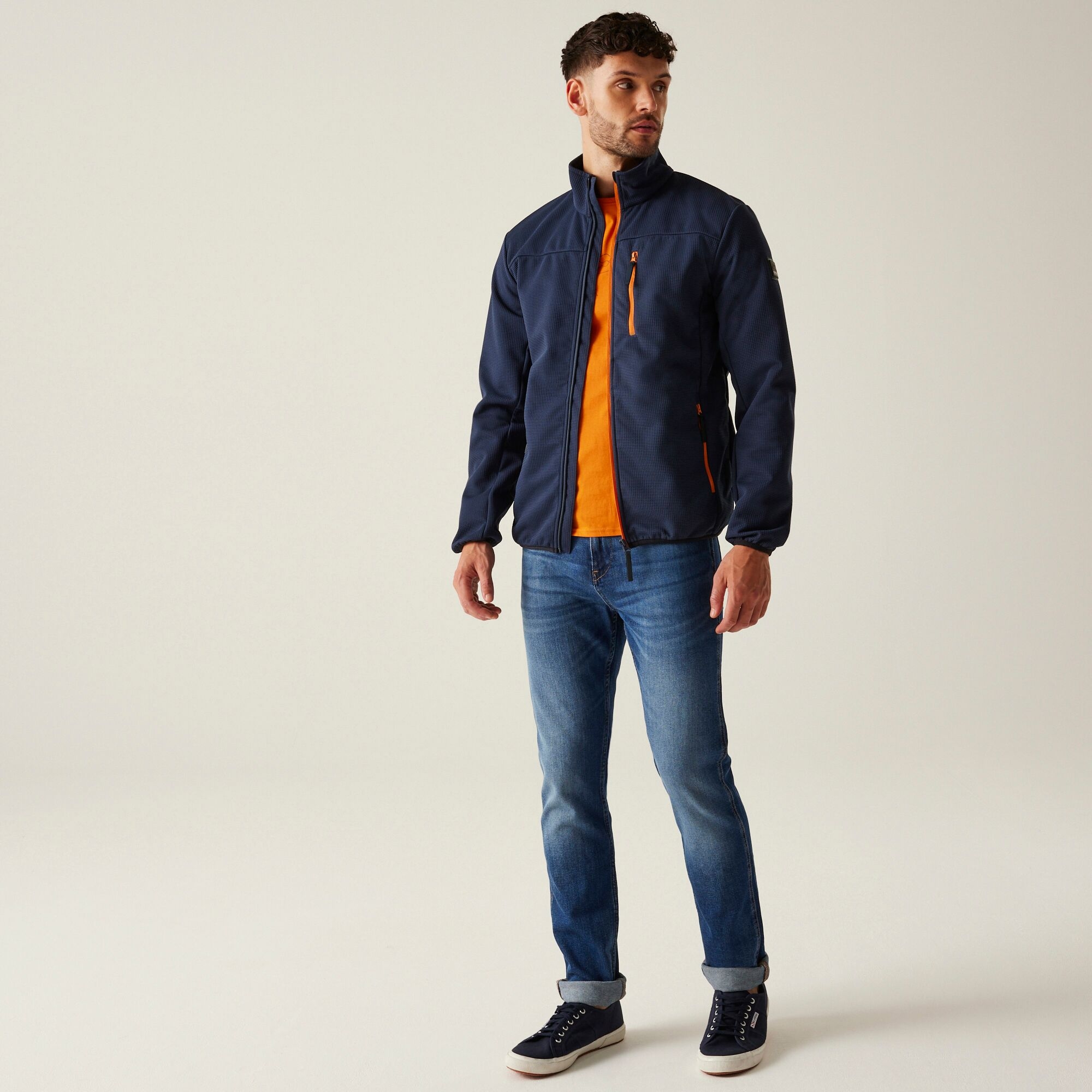 Men's Romain Softshell Jacket | Navy Fox