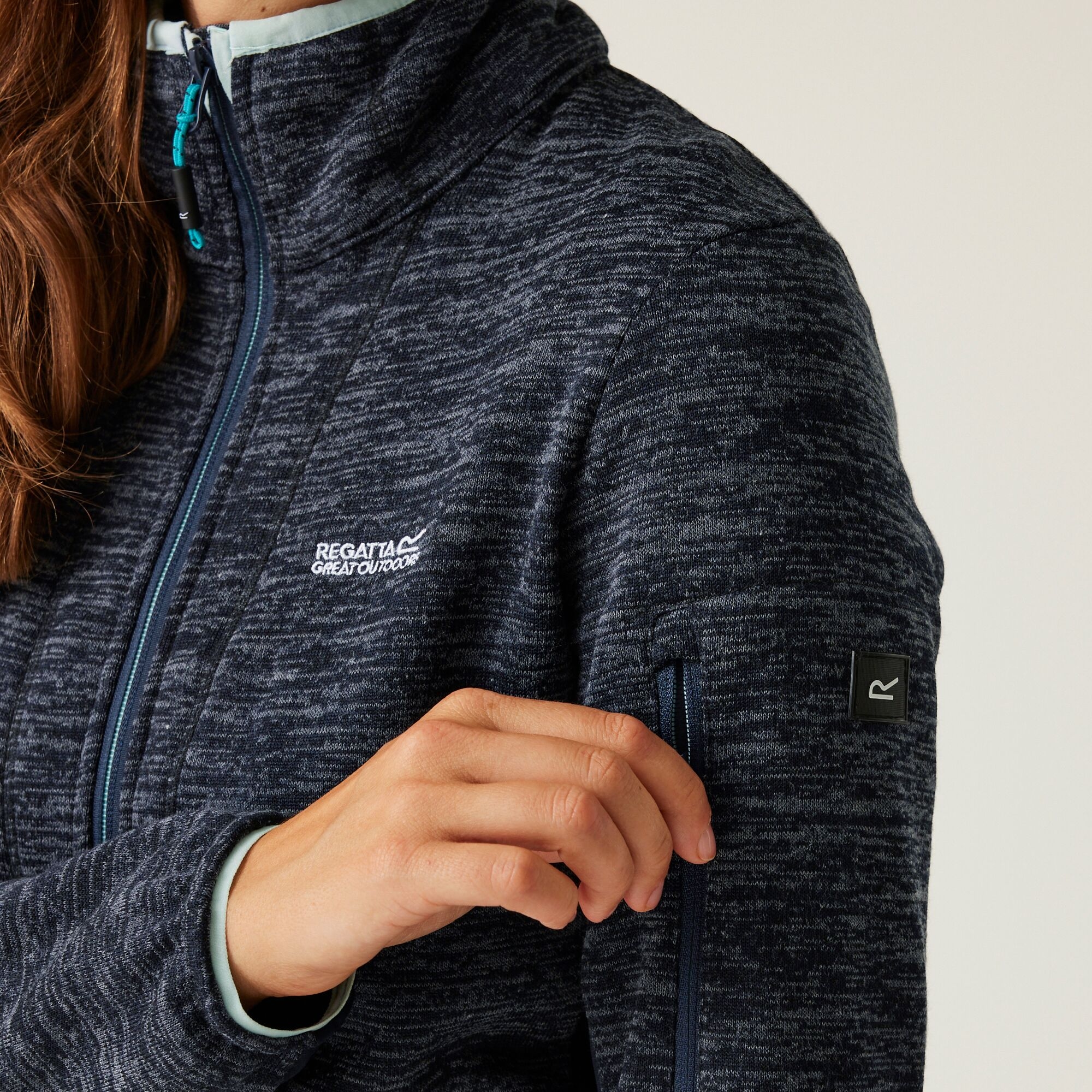 Women's Ralina Full Zip Fleece | Navy Icy Morn