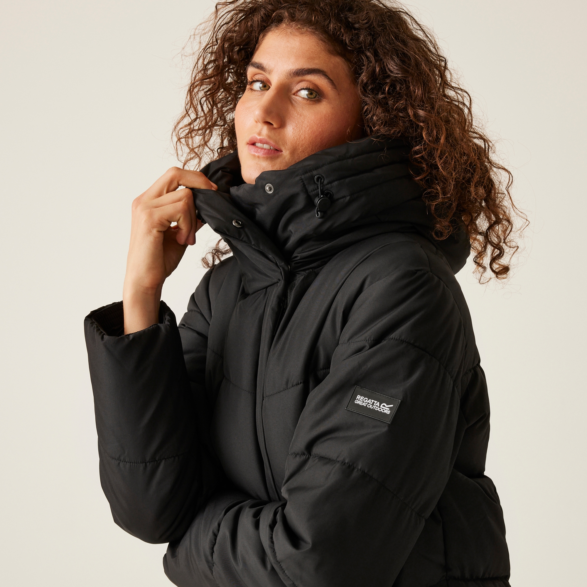 Women's Nurie Quilted Jacket | Black