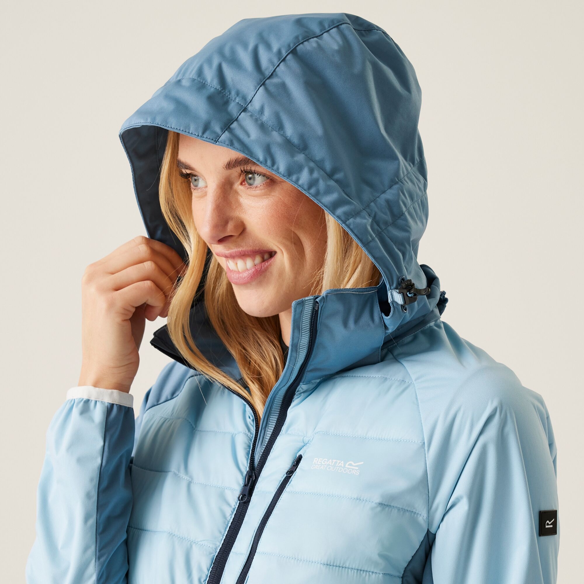 Women's Pro Hybrid Jacket | Clear Sky Coronet Blue