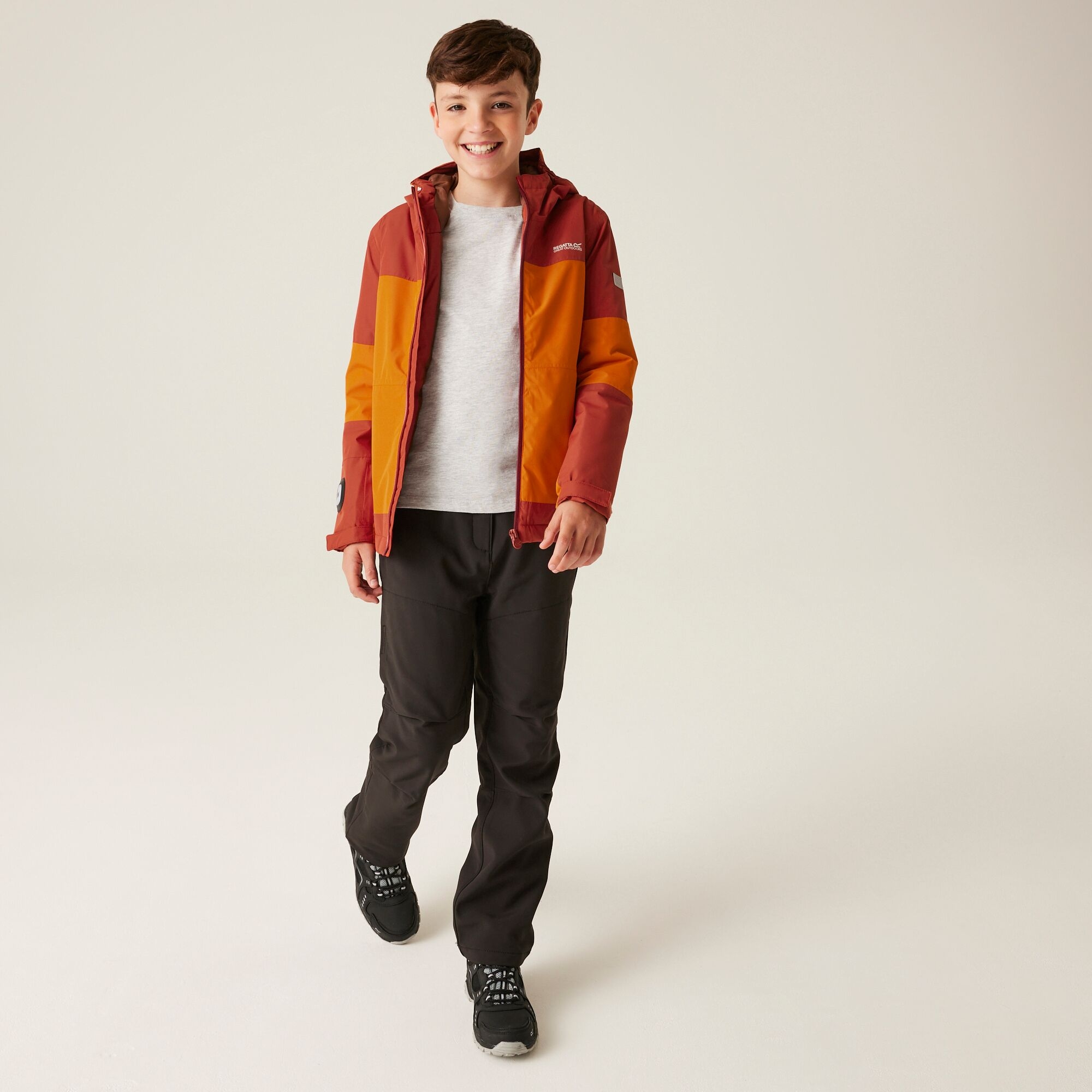 Kids' Beamz IV Waterproof Jacket | Fox Red Ochre
