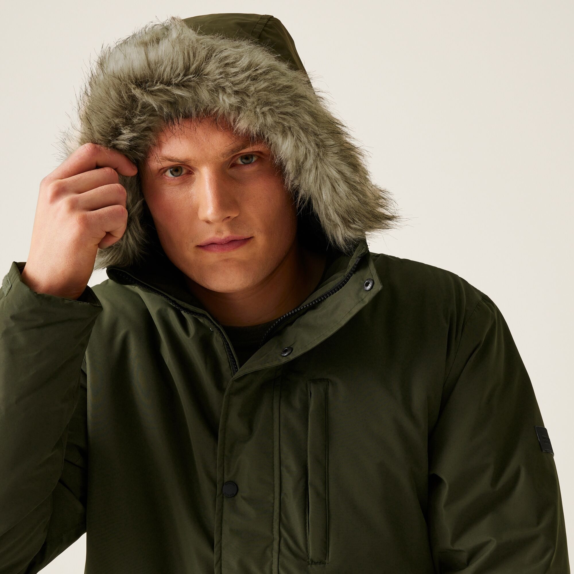 Men's Salinger IV Waterproof Jacket | Dark Khaki