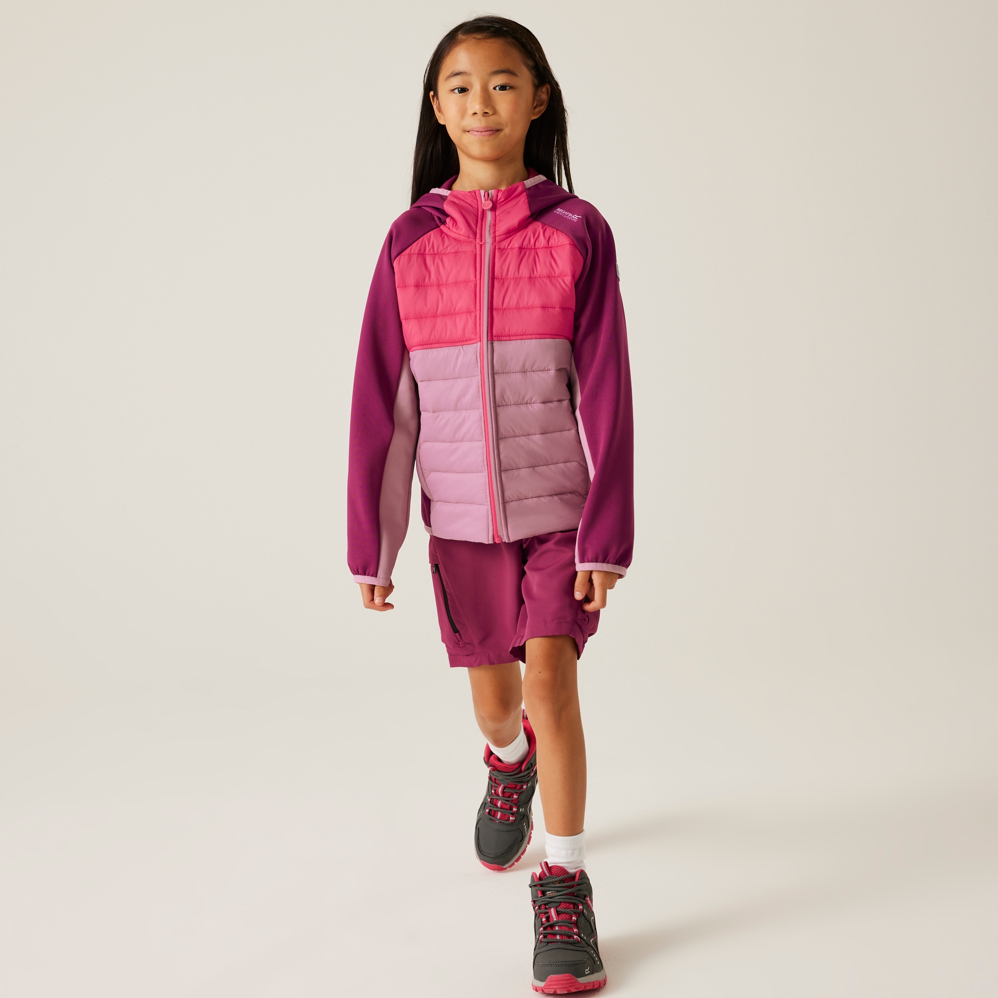 Kids' Kielder IX Hybrid Jacket | Lilas Pop Beaujolais