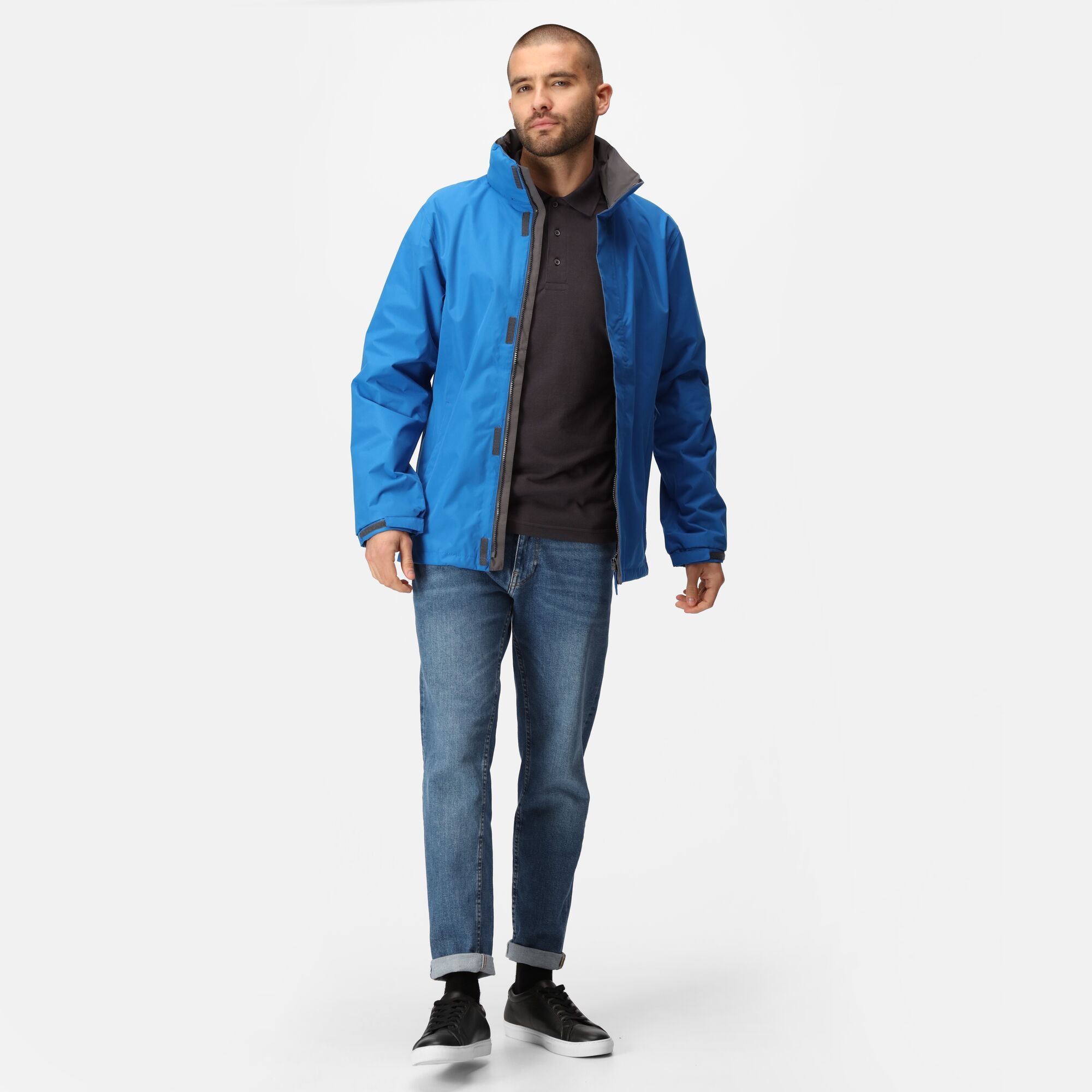 Men's Ardmore Shell Jacket | Oxford Blue Seal Grey